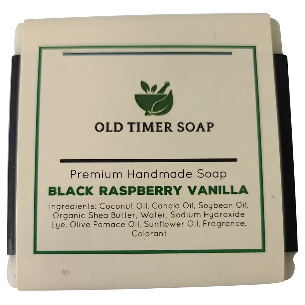 Black Raspberry Vanilla Soap image 1