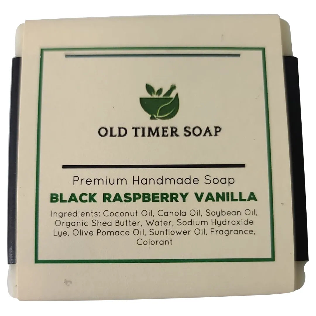 Black Raspberry Vanilla Soap image 1