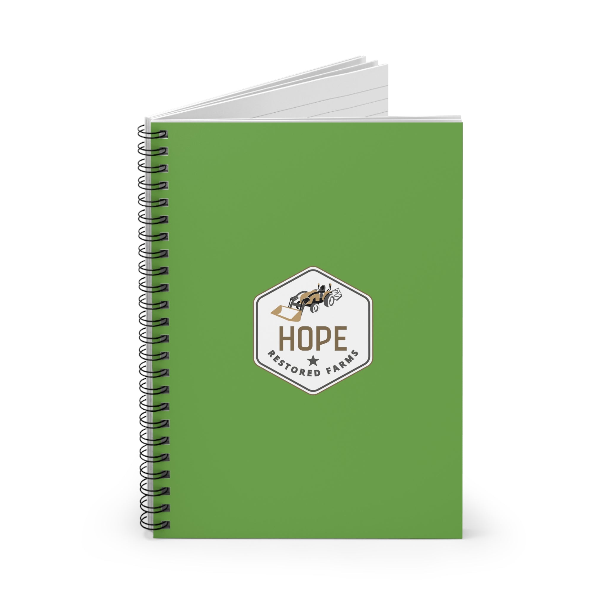Hope Restored Ruled Spiral Notebook, Inspirational Journal, Writing Gift, Mental Health Tool, Personalized Gift, Motivational Note Pad