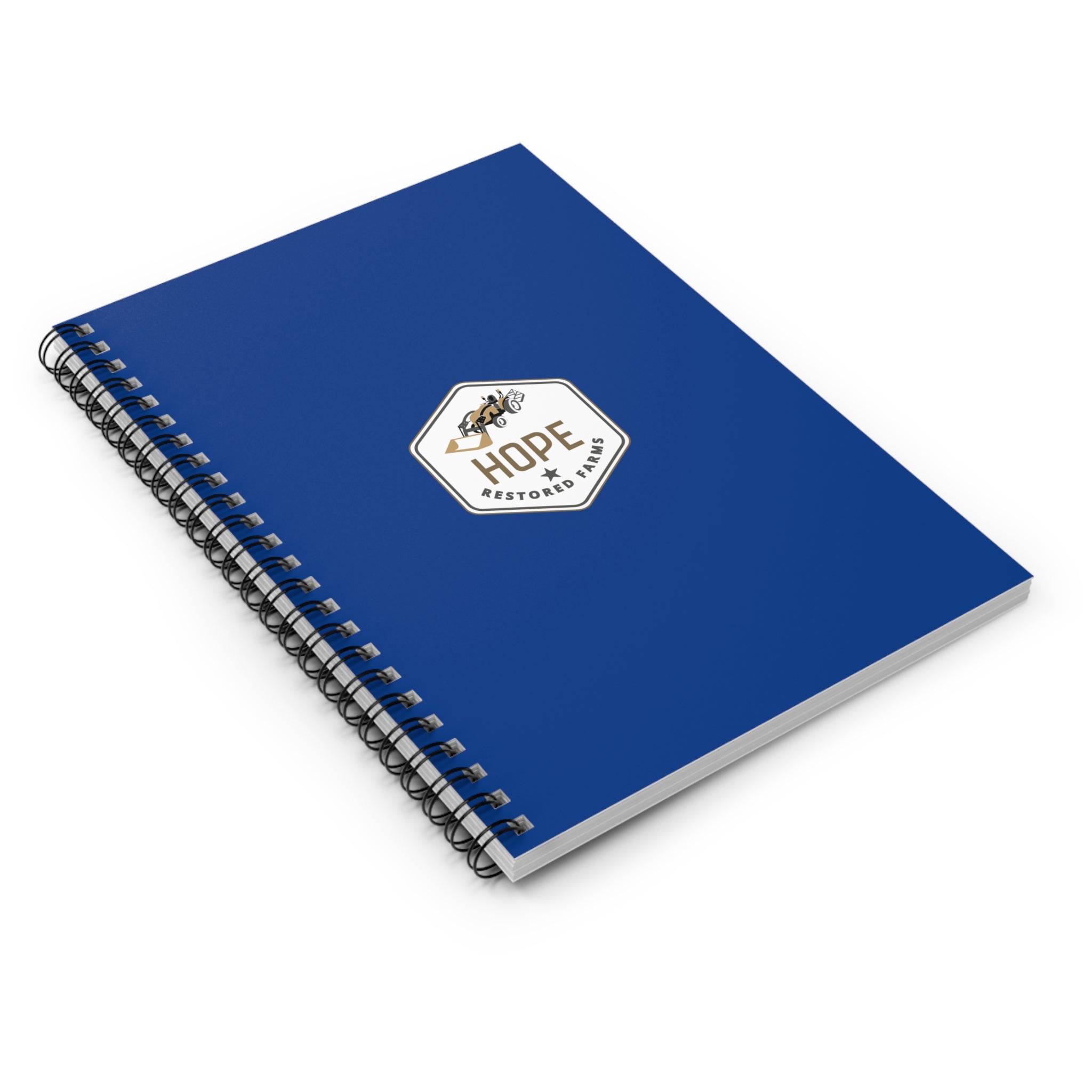 Hope Restored Ruled Spiral Notebook, Inspirational Journal, Writing Gift, Mental Health Tool, Personalized Gift, Motivational Note Pad