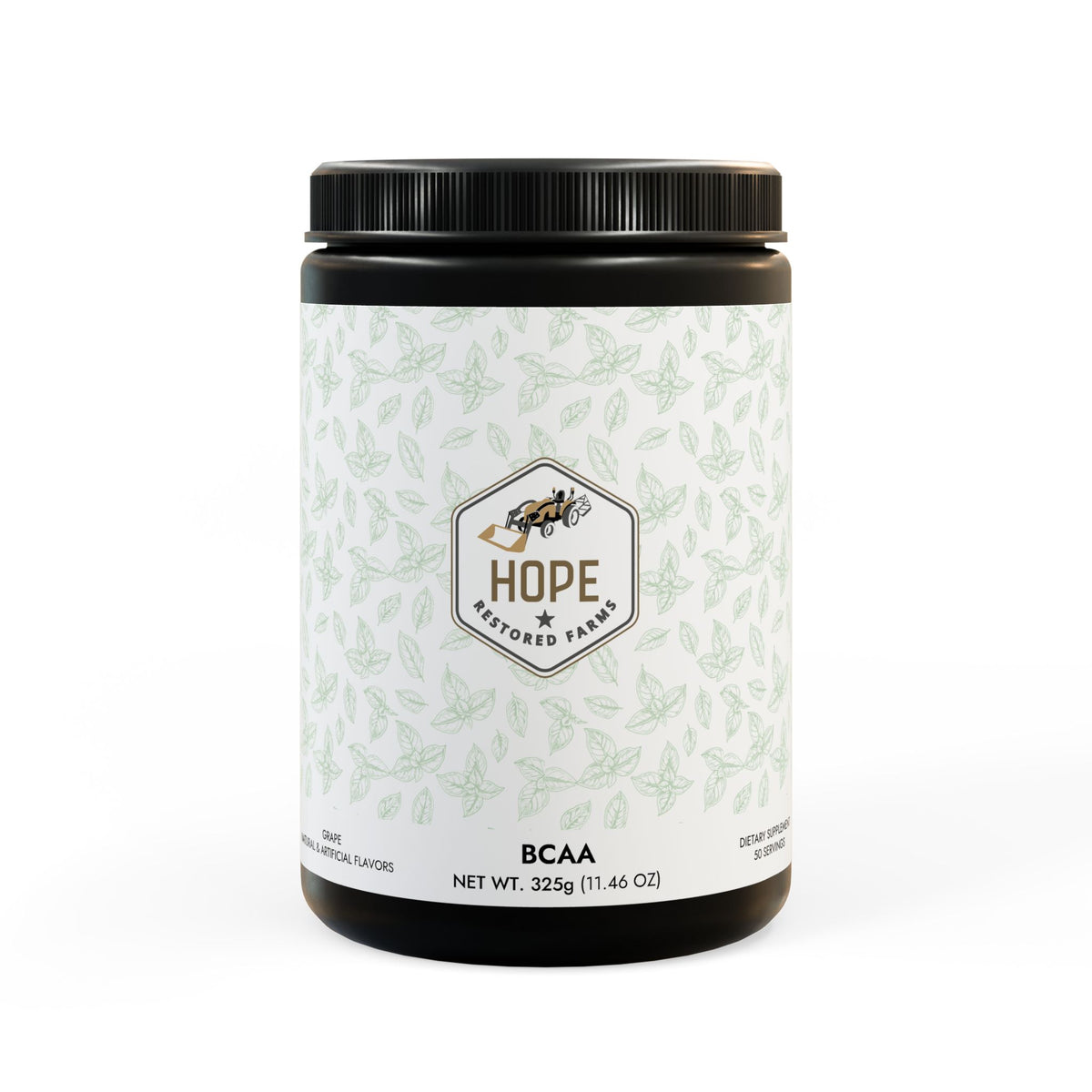BCAA Supplement, Grape (325g, 11.46oz, 50 servings)