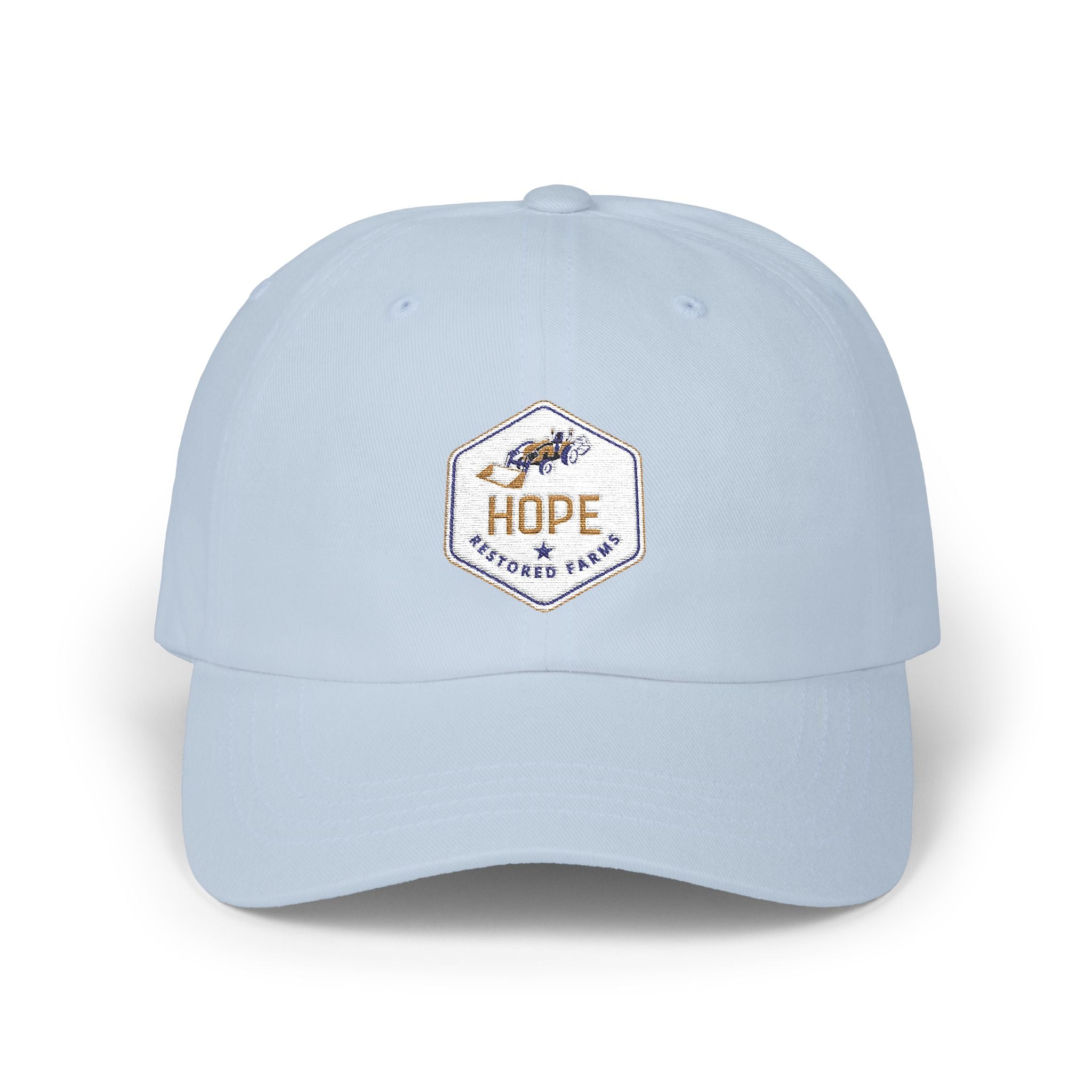 Hope Classic Dad Cap - Inspirational White Cap for Dad, Gift for Father's Day, Casual Accessories, Everyday Wear, Summer Style