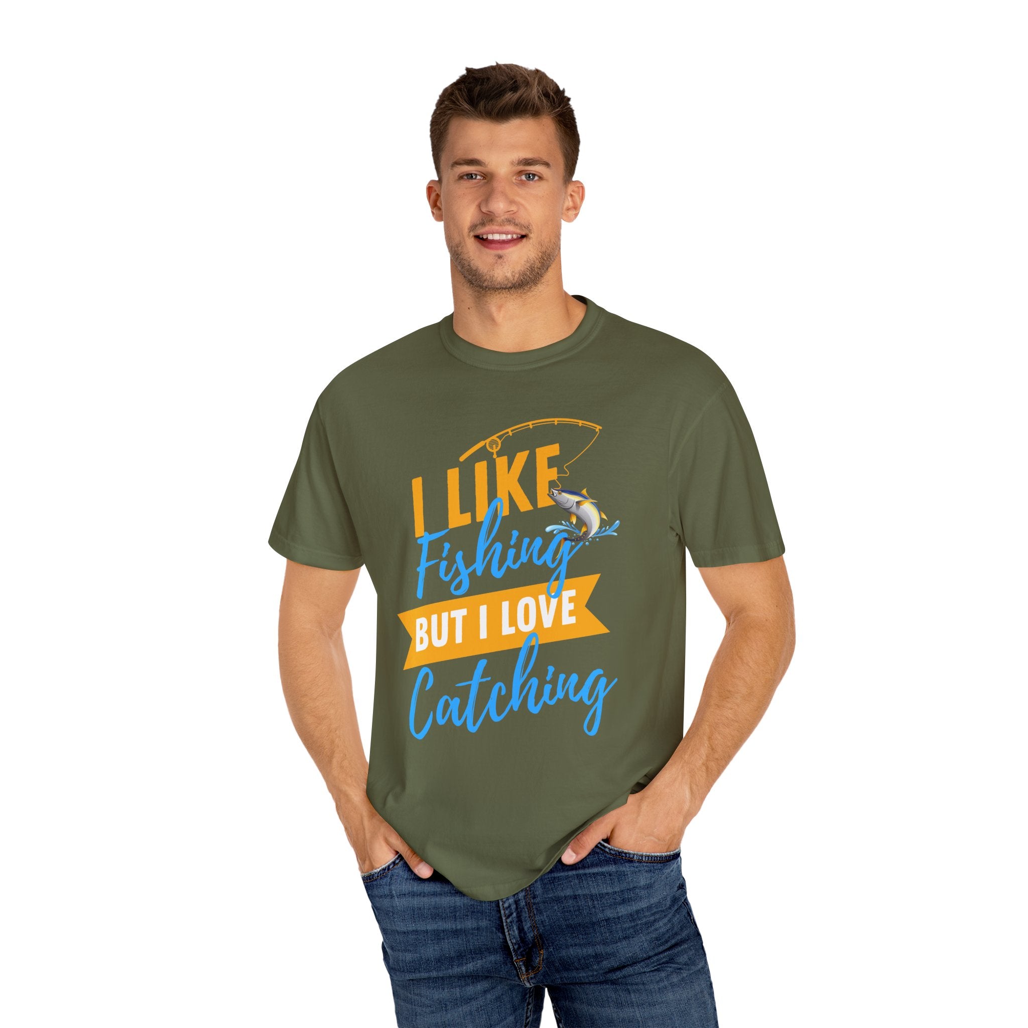 Fishing Lover's Unisex T-Shirt - Casual Tee for Fishing Enthusiasts, Perfect Gift for Father's Day, Fishing Trips, Summer Adventures