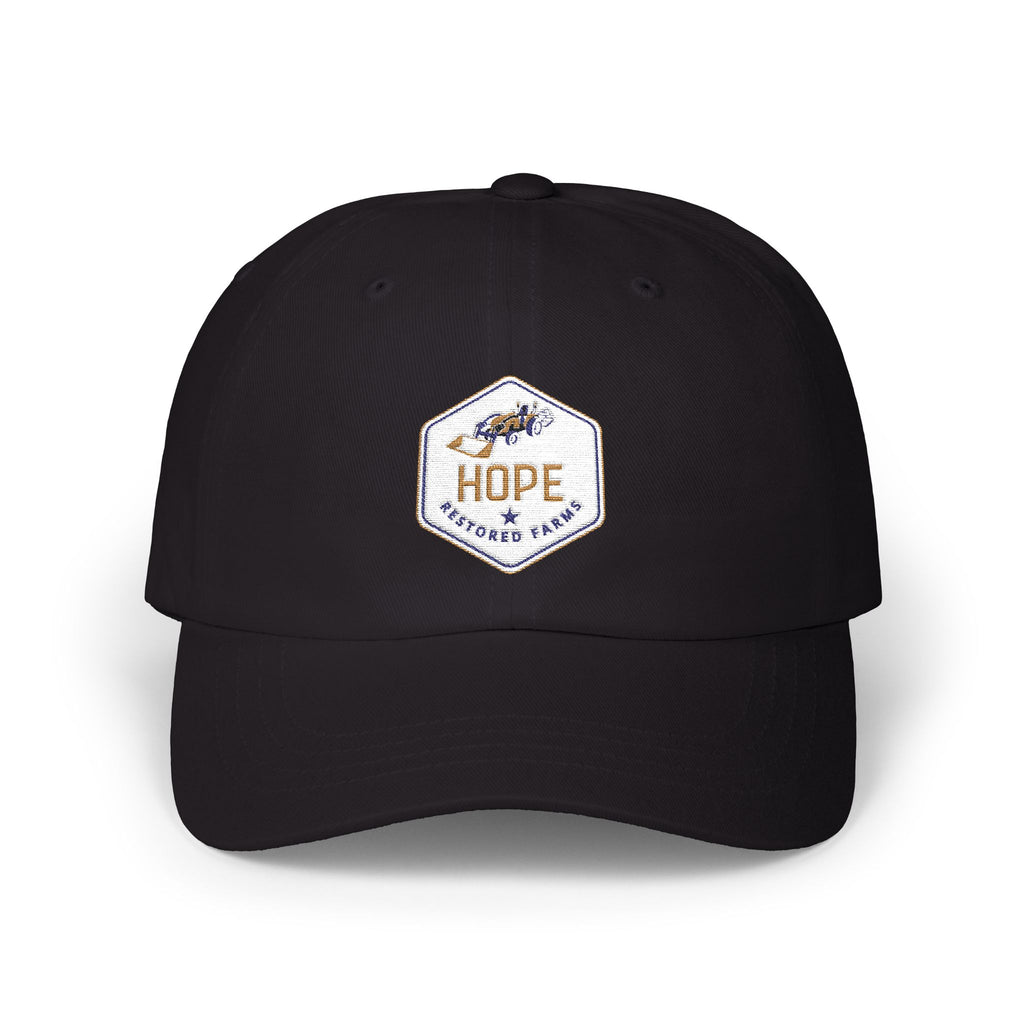 Hope Classic Dad Cap - Inspirational White Cap for Dad, Gift for Father's Day, Casual Accessories, Everyday Wear, Summer Style