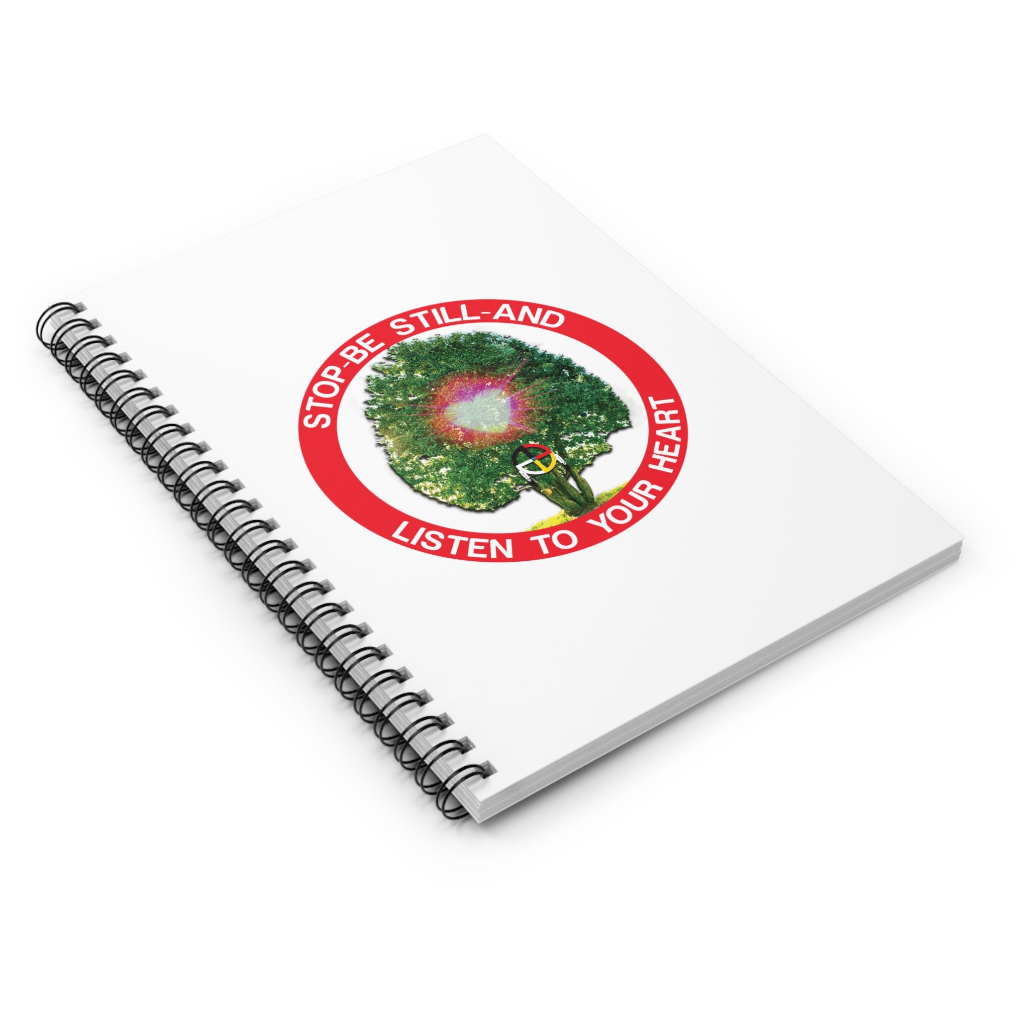 Be Still And Listen To Your Heart Spiral Notebook