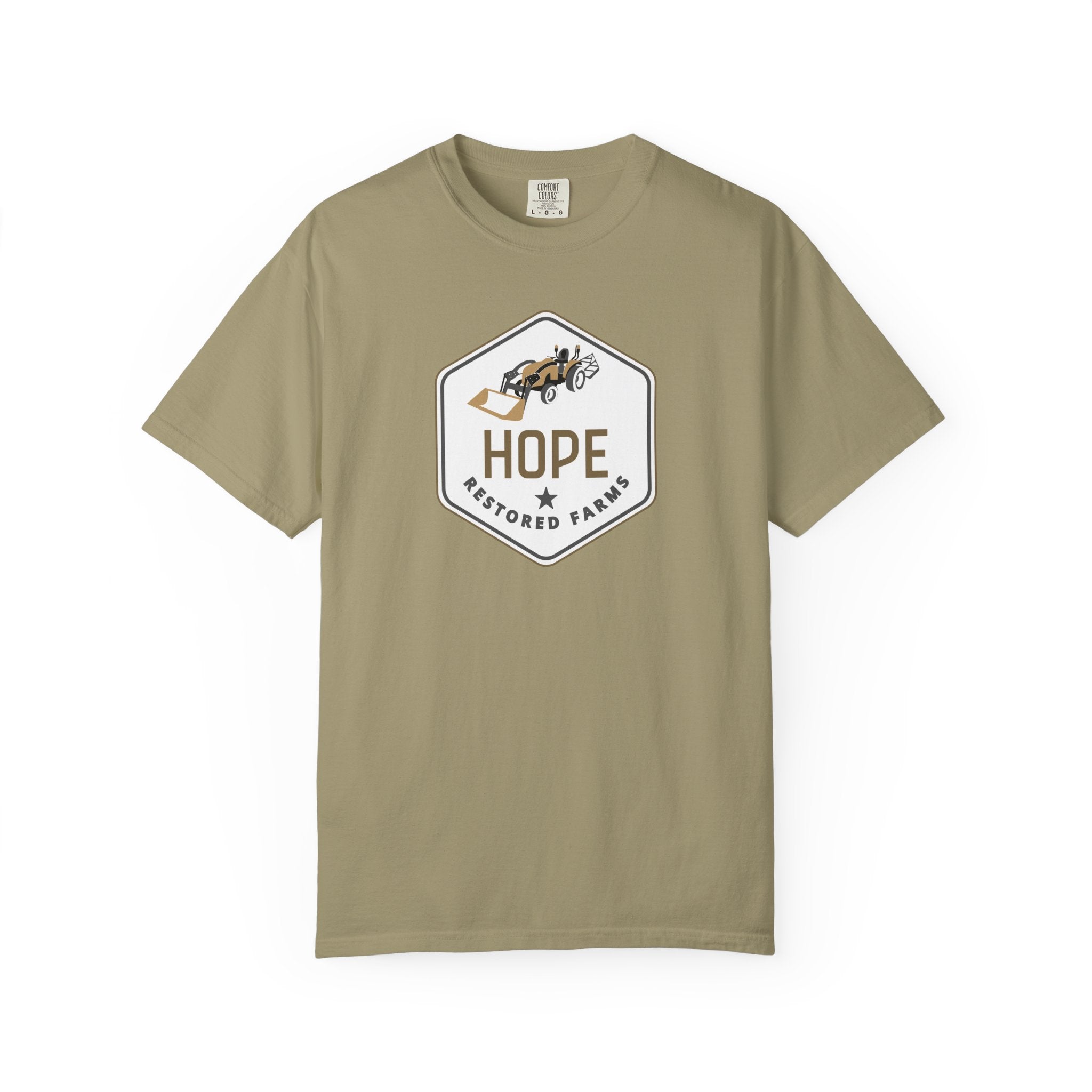 Hope Restored Unisex Garment-Dyed T-Shirt, Casual Wear, Inspirational Gift, Everyday Apparel, Eco-Friendly Tee
