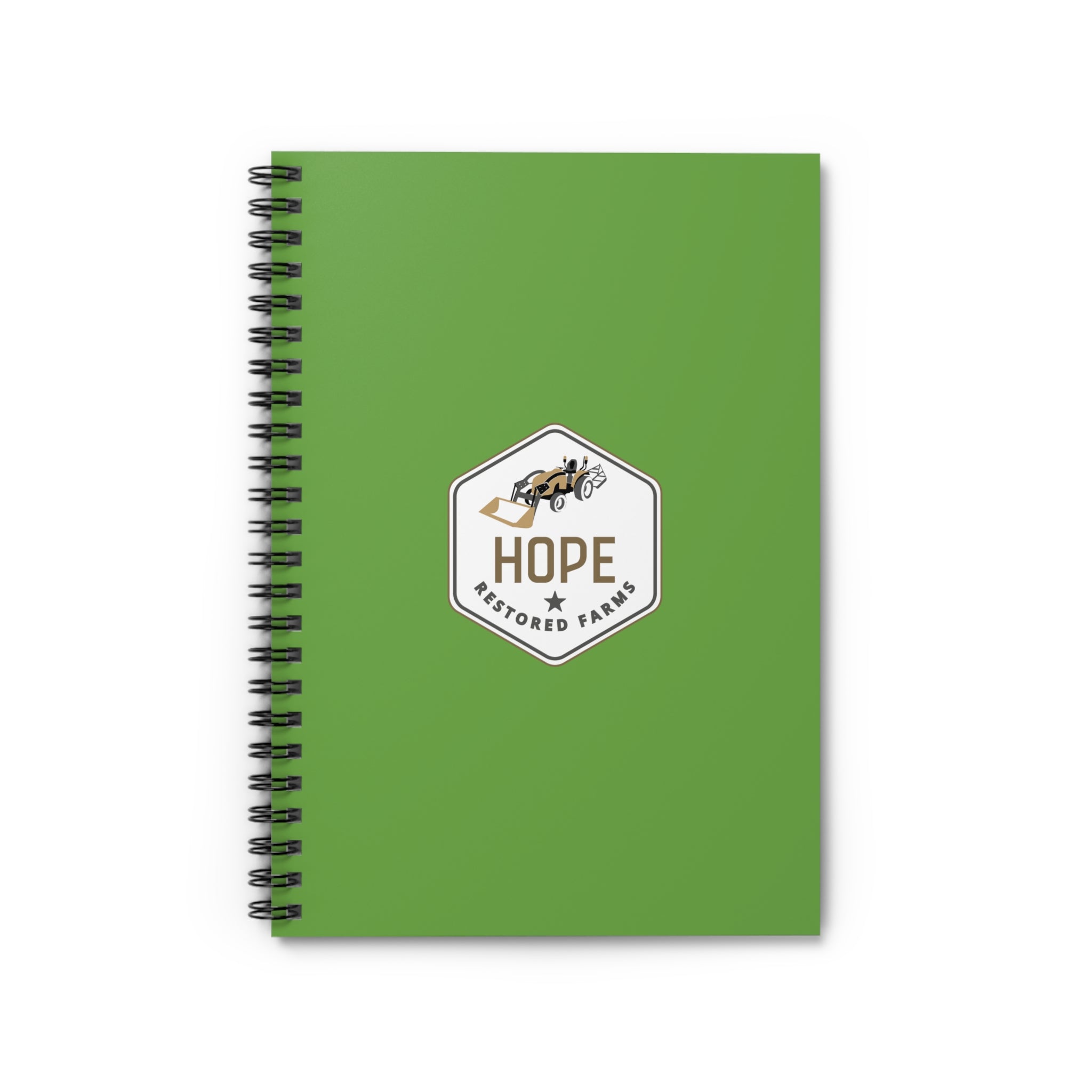 Hope Restored Ruled Spiral Notebook, Inspirational Journal, Writing Gift, Mental Health Tool, Personalized Gift, Motivational Note Pad