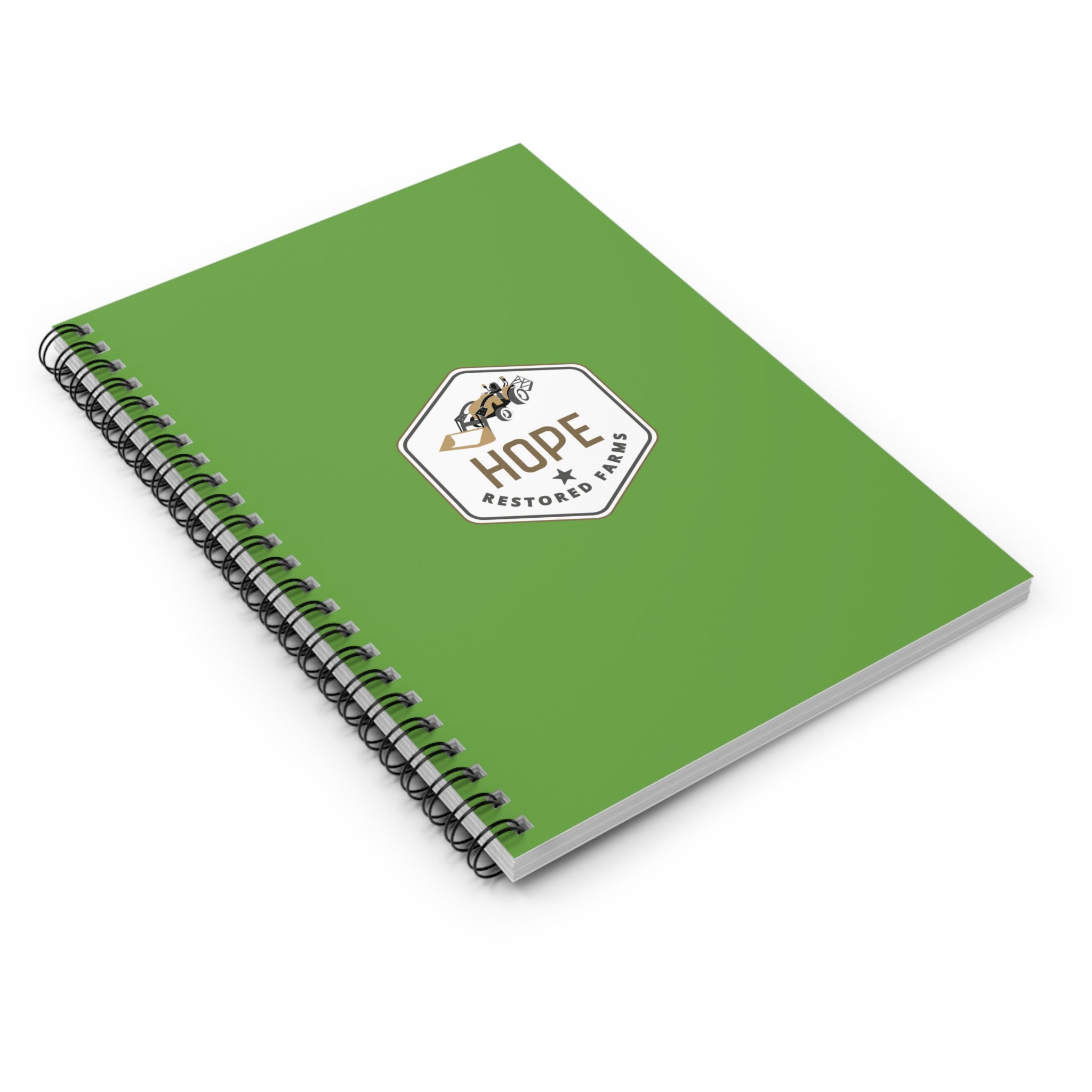 Hope Restored Ruled Spiral Notebook, Inspirational Journal, Writing Gift, Mental Health Tool, Personalized Gift, Motivational Note Pad