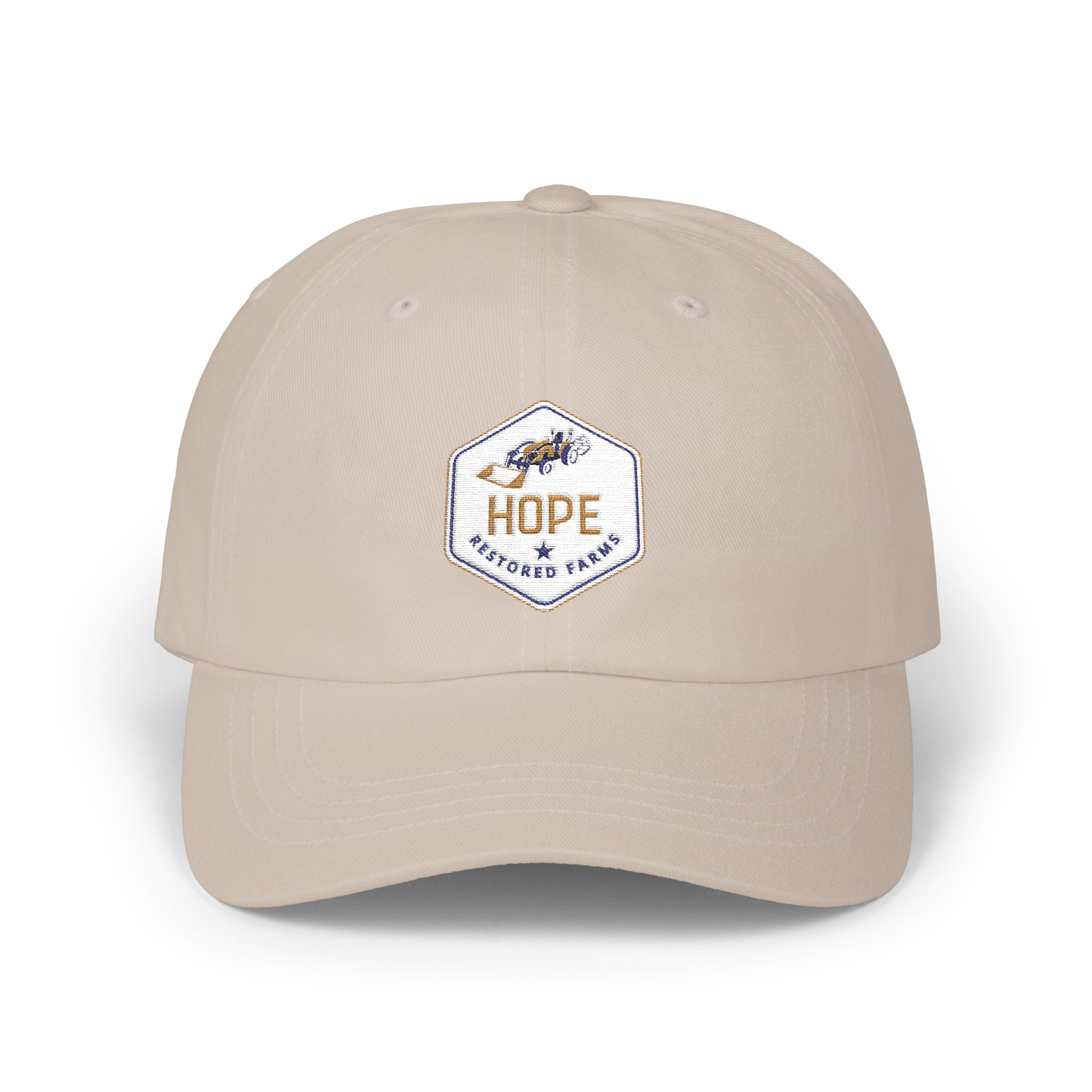 Hope Classic Dad Cap - Inspirational White Cap for Dad, Gift for Father's Day, Casual Accessories, Everyday Wear, Summer Style