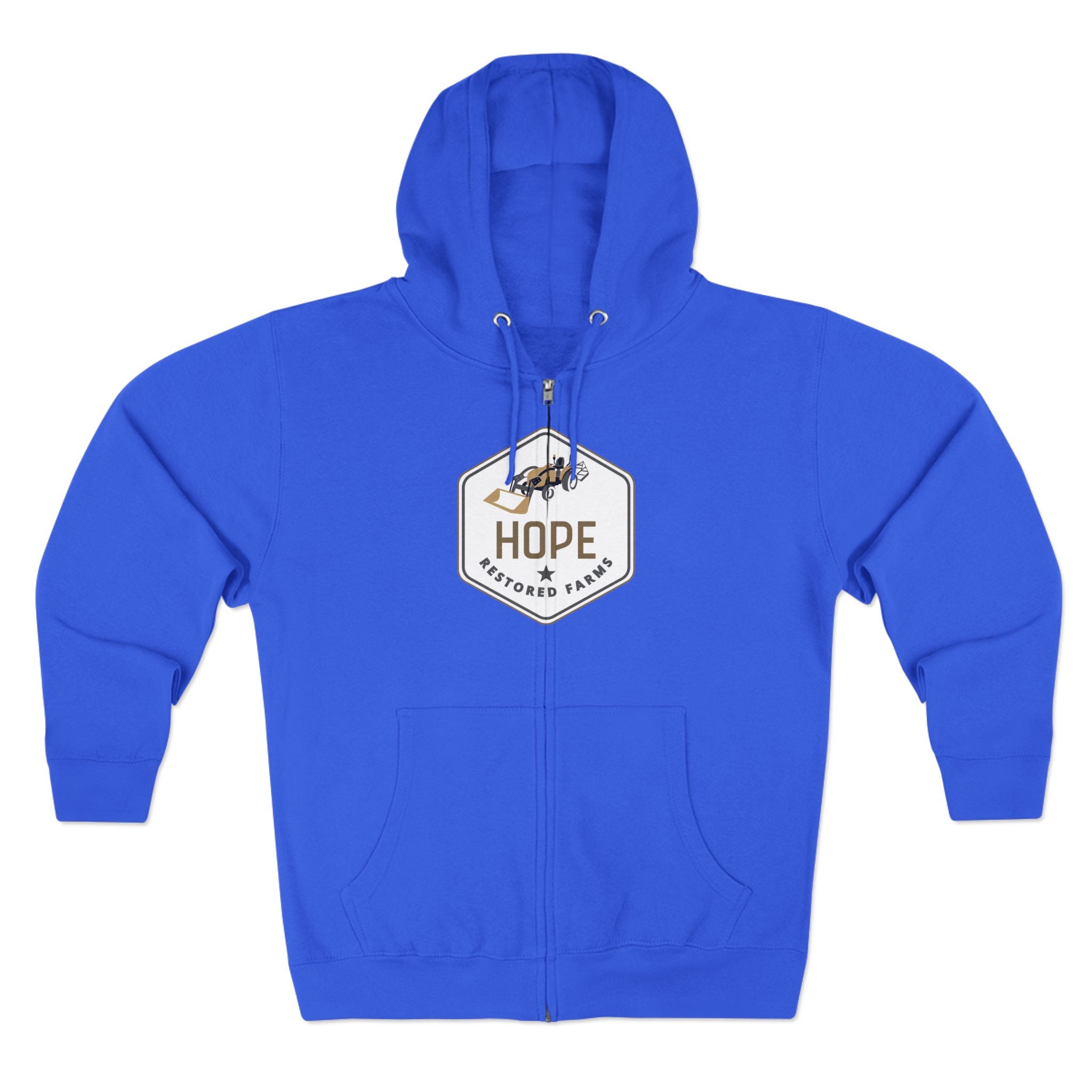 Hope Unisex Zip Hoodie - Cozy Layer for Everyday Comfort, Gift for Friends, Casual Wear, Inspirational Fashion, Great for All Seasons