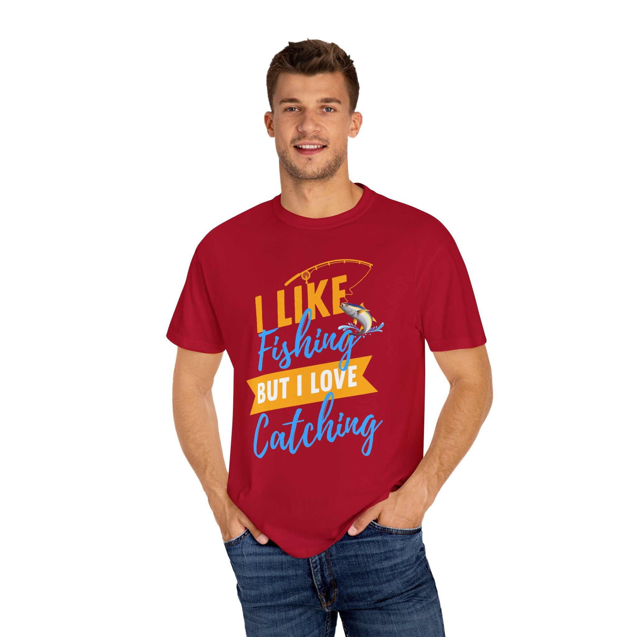 Fishing Lover's Unisex T-Shirt - Casual Tee for Fishing Enthusiasts, Perfect Gift for Father's Day, Fishing Trips, Summer Adventures