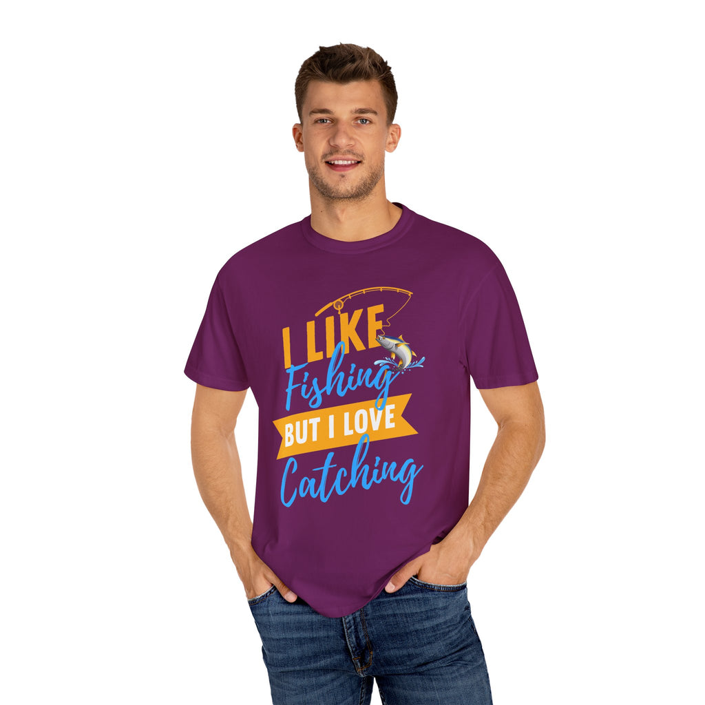 Fishing Lover's Unisex T-Shirt - Casual Tee for Fishing Enthusiasts, Perfect Gift for Father's Day, Fishing Trips, Summer Adventures