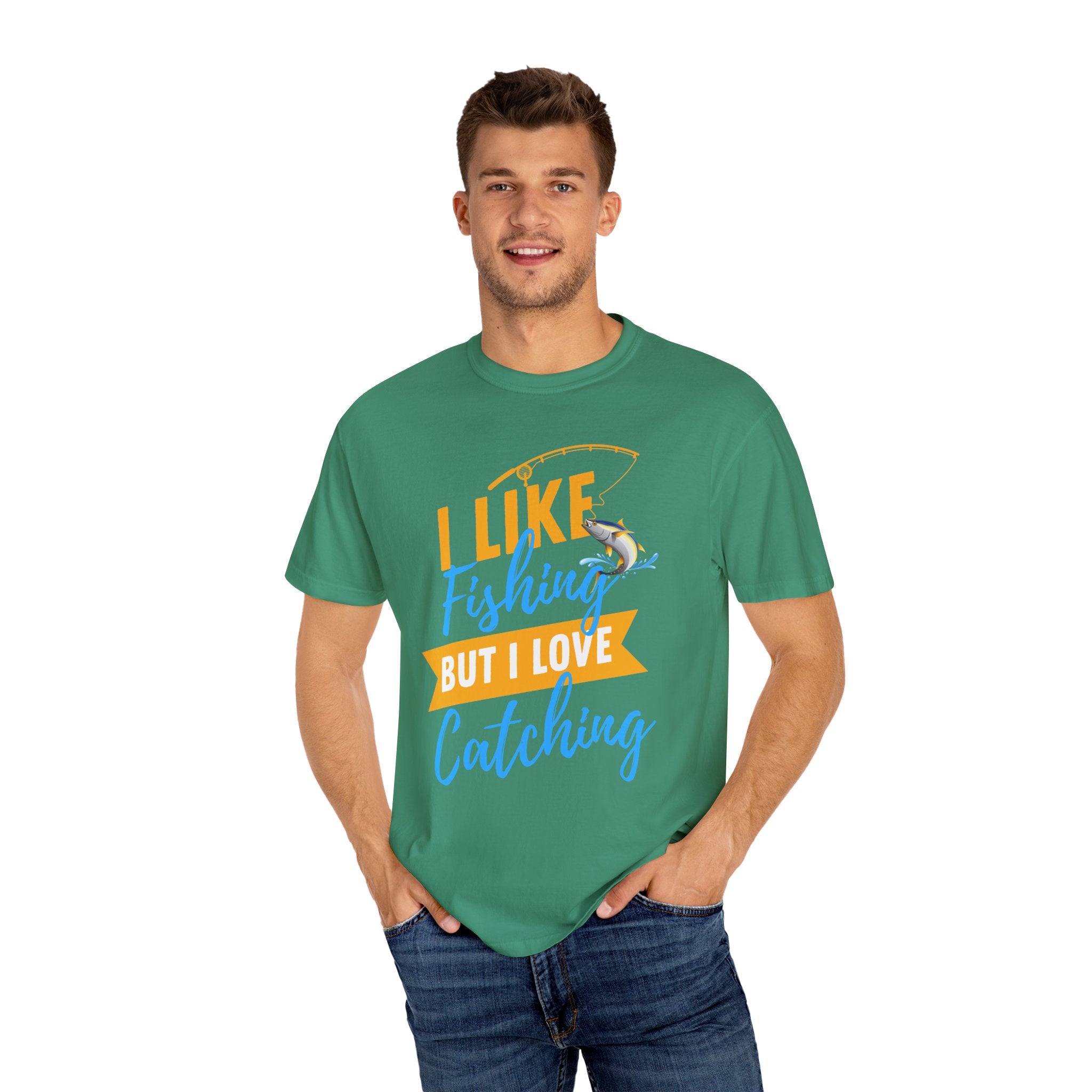Fishing Lover's Unisex T-Shirt - Casual Tee for Fishing Enthusiasts, Perfect Gift for Father's Day, Fishing Trips, Summer Adventures