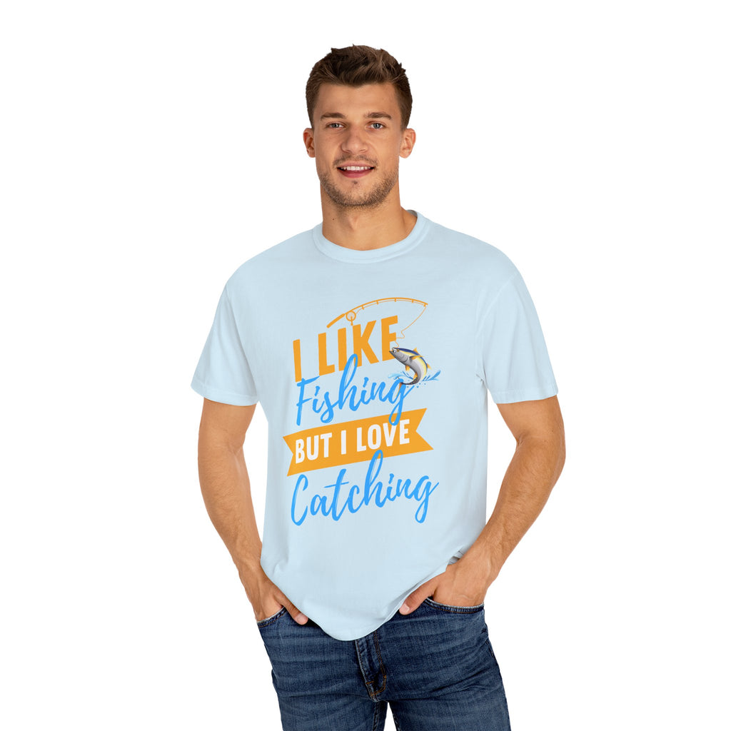 Fishing Lover's Unisex T-Shirt - Casual Tee for Fishing Enthusiasts, Perfect Gift for Father's Day, Fishing Trips, Summer Adventures