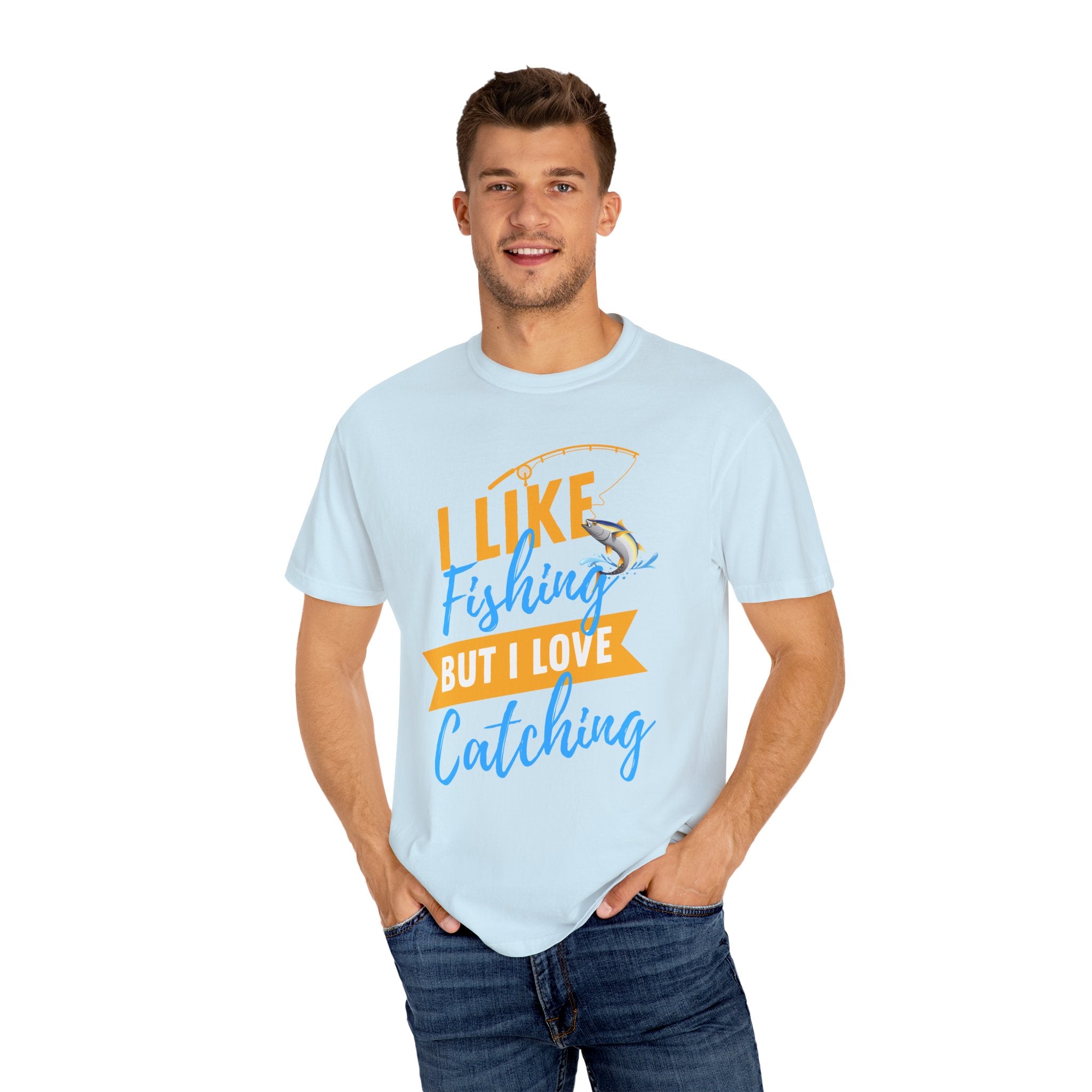 Fishing Lover's Unisex T-Shirt - Casual Tee for Fishing Enthusiasts, Perfect Gift for Father's Day, Fishing Trips, Summer Adventures