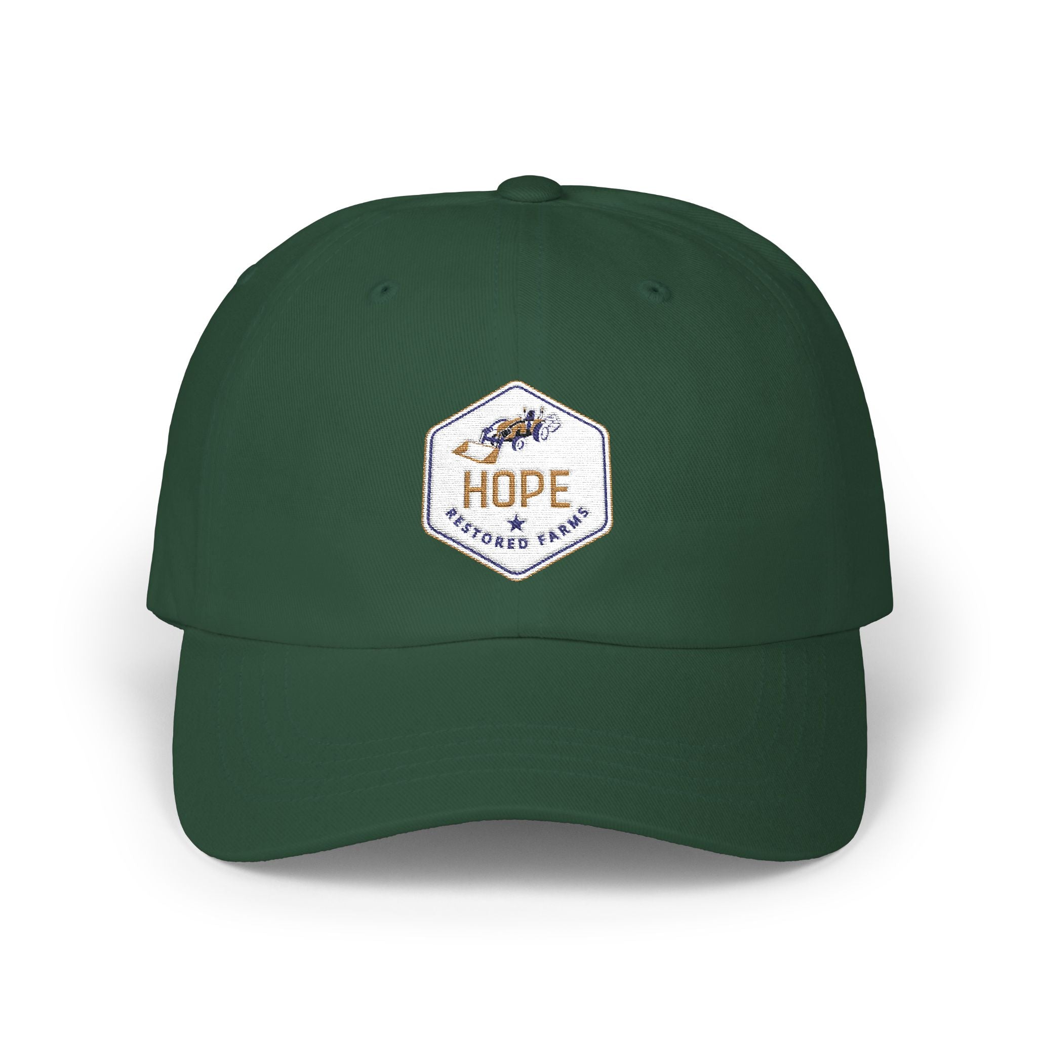 Hope Classic Dad Cap - Inspirational White Cap for Dad, Gift for Father's Day, Casual Accessories, Everyday Wear, Summer Style