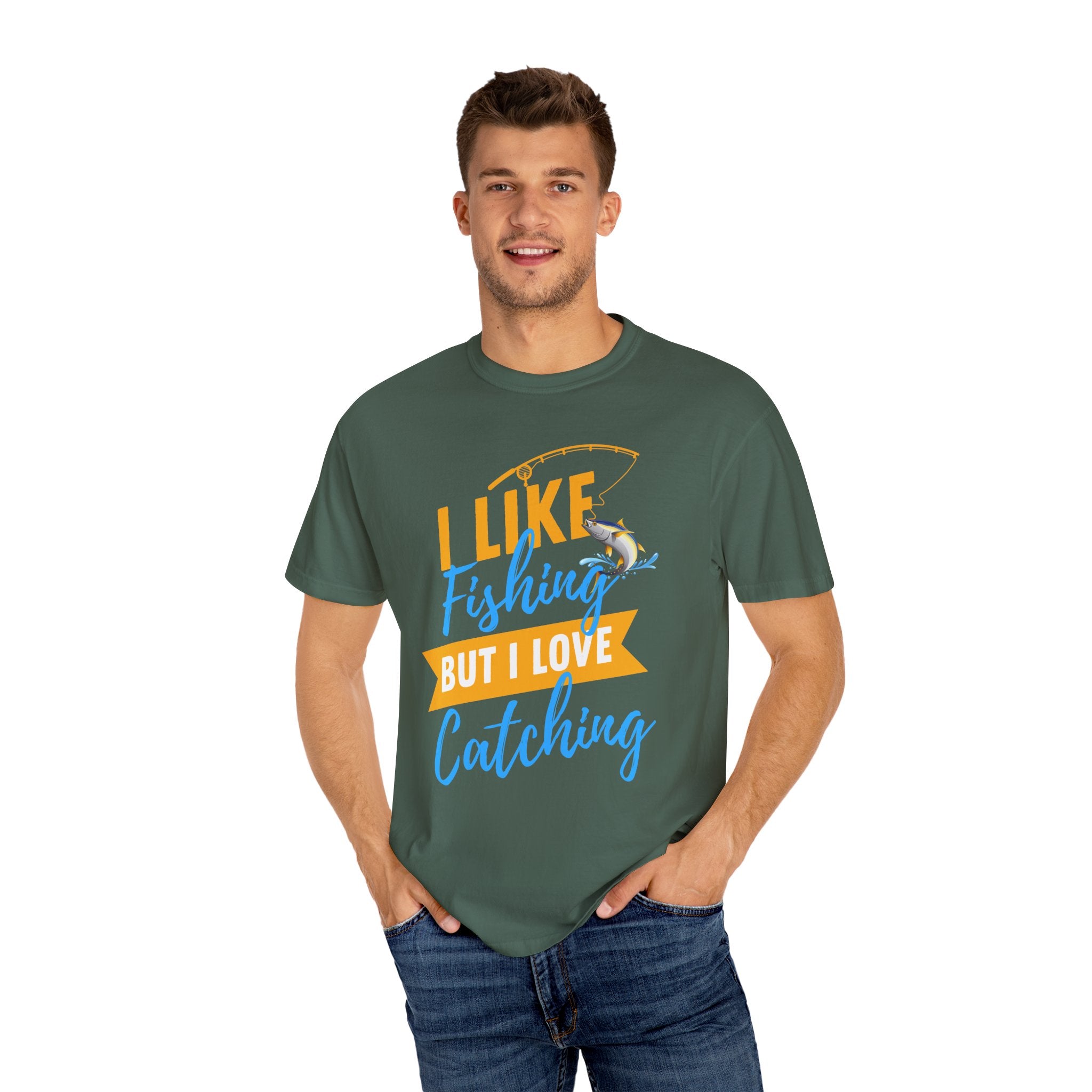 Fishing Lover's Unisex T-Shirt - Casual Tee for Fishing Enthusiasts, Perfect Gift for Father's Day, Fishing Trips, Summer Adventures