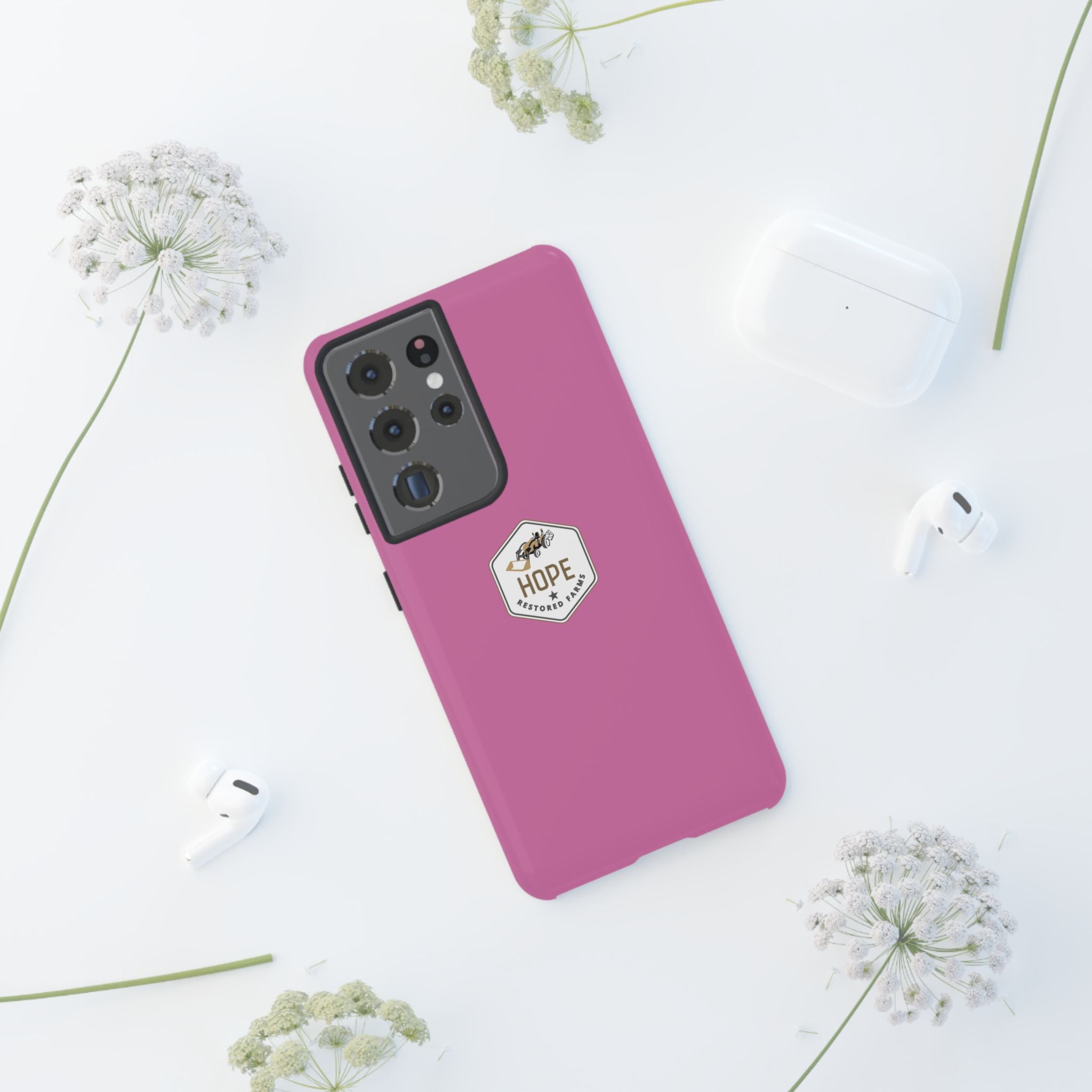 Tough Phone Case with Hope Design, Inspirational Phone Cover, Motivational Gift, Supportive Accessory, Unique Smartphone Case, [...]