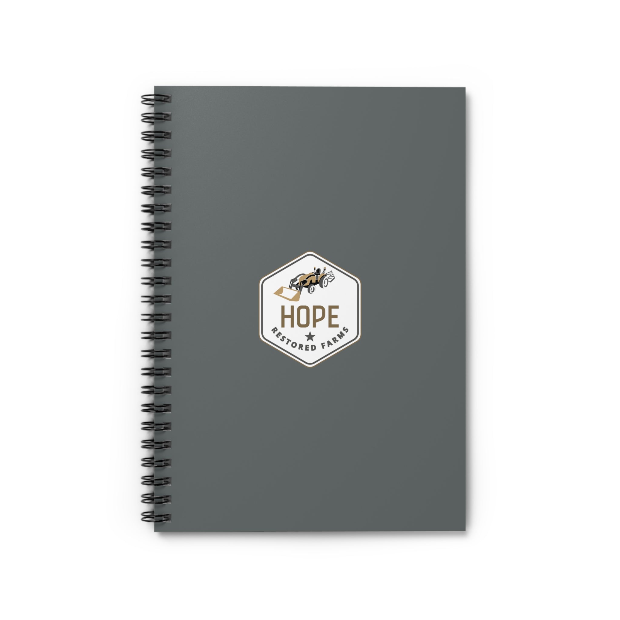 Hope Restored Ruled Spiral Notebook, Inspirational Journal, Writing Gift, Mental Health Tool, Personalized Gift, Motivational Note Pad