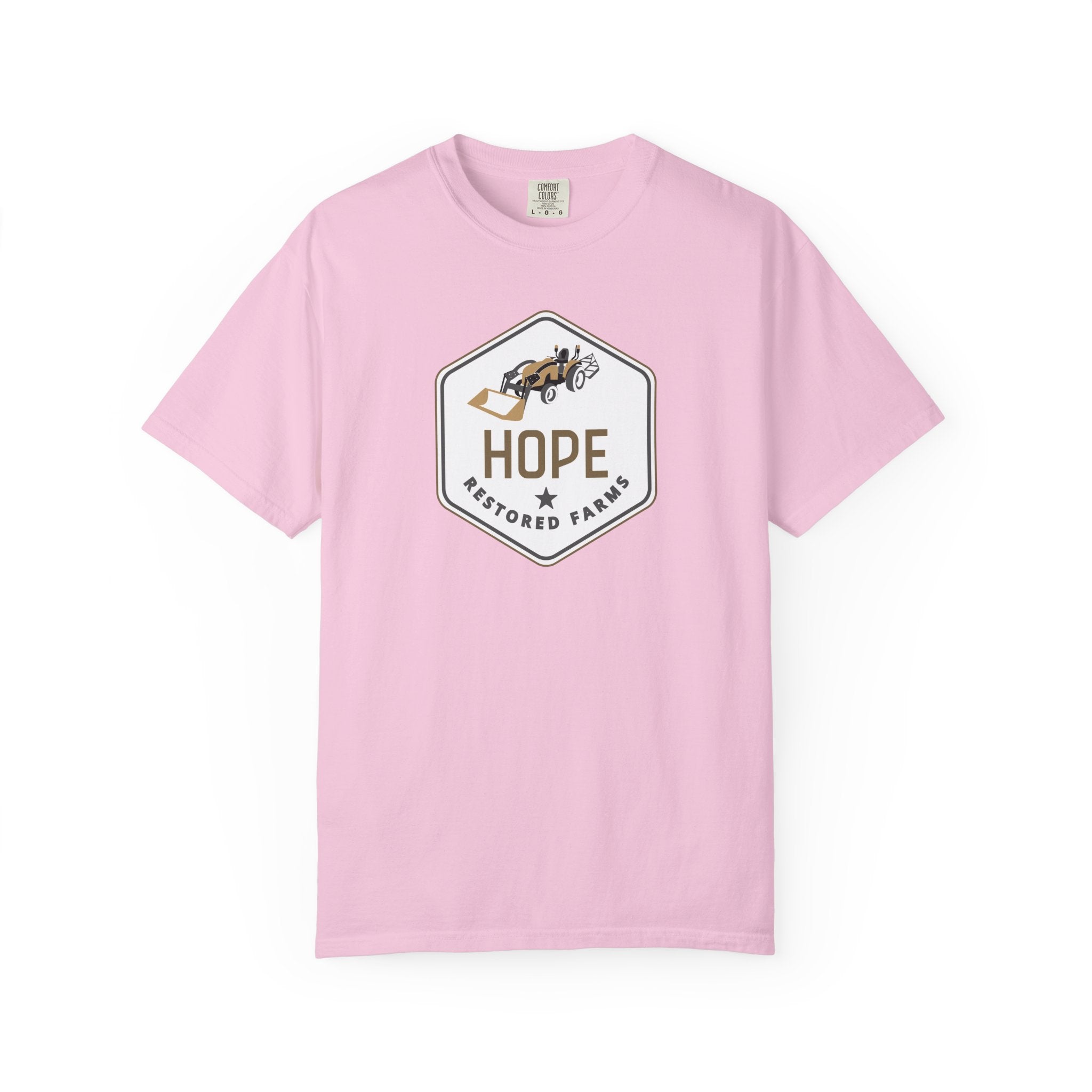 Hope Restored Unisex Garment-Dyed T-Shirt, Casual Wear, Inspirational Gift, Everyday Apparel, Eco-Friendly Tee