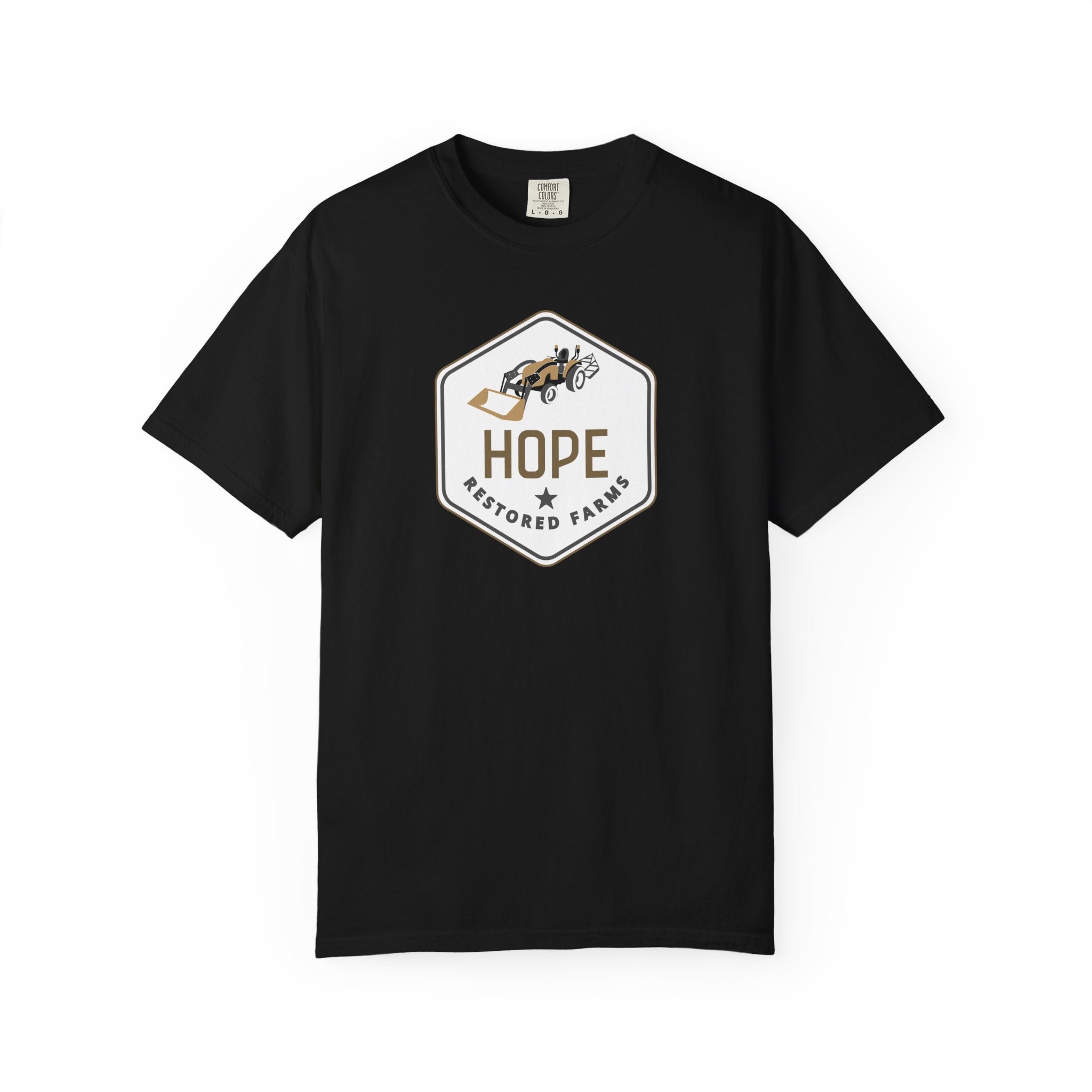 Hope Restored Unisex Garment-Dyed T-Shirt, Casual Wear, Inspirational Gift, Everyday Apparel, Eco-Friendly Tee