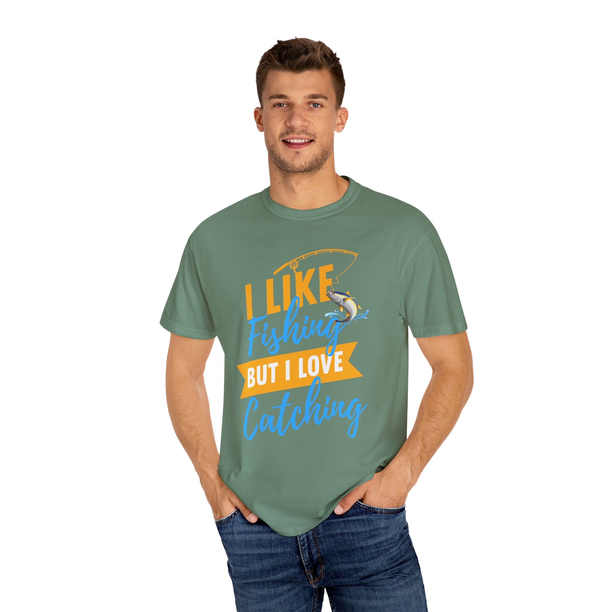 Fishing Lover's Unisex T-Shirt - Casual Tee for Fishing Enthusiasts, Perfect Gift for Father's Day, Fishing Trips, Summer Adventures