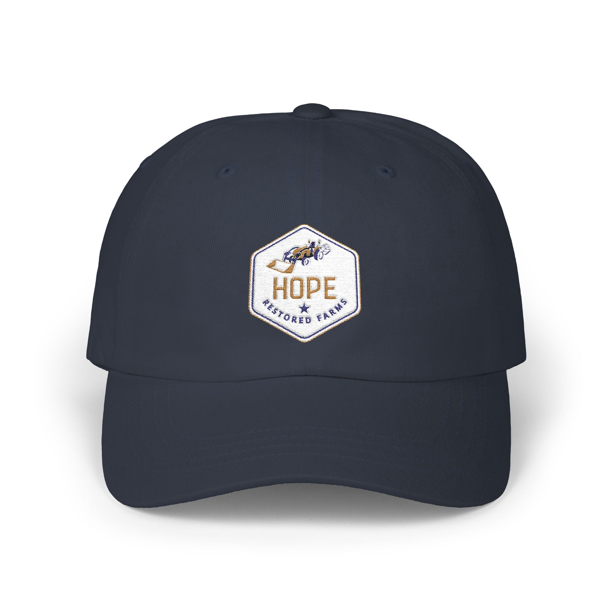 Hope Classic Dad Cap - Inspirational White Cap for Dad, Gift for Father's Day, Casual Accessories, Everyday Wear, Summer Style