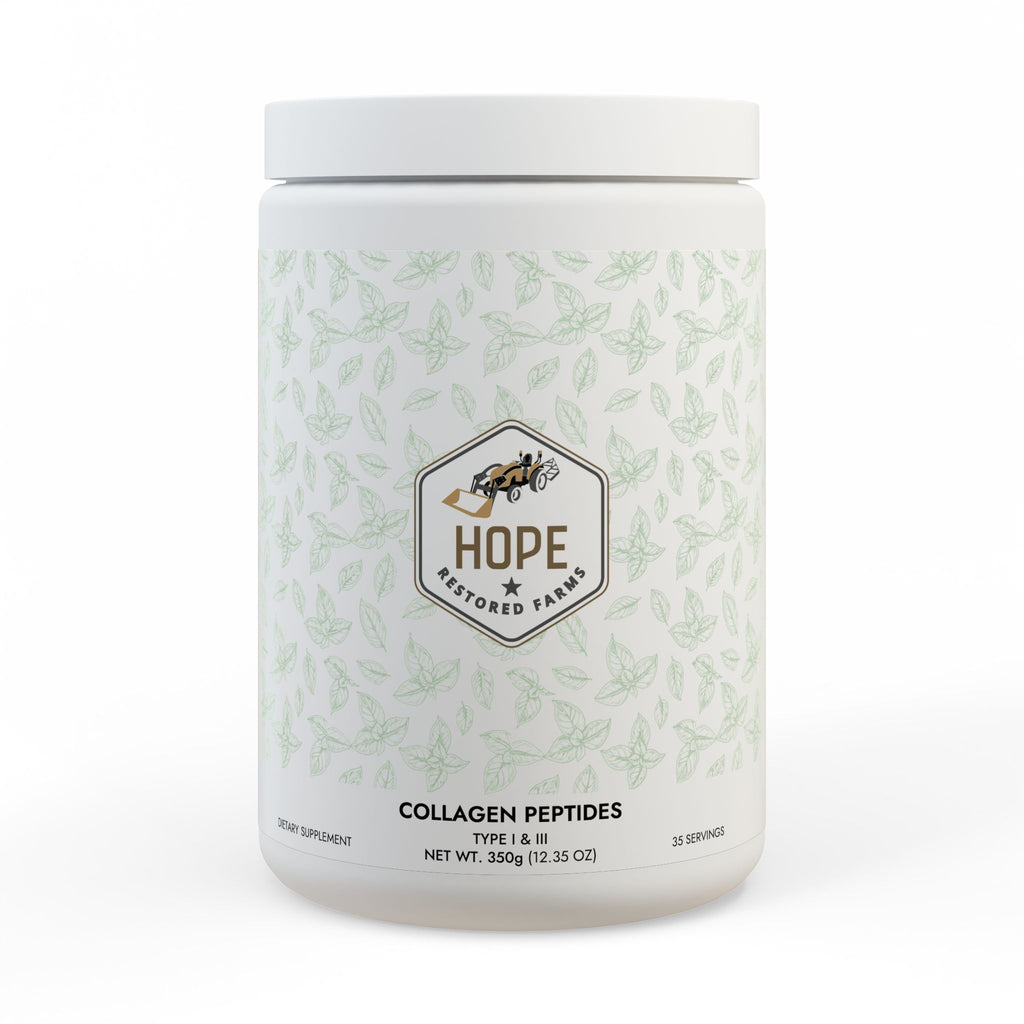 Collagen Peptides Type I & III Supplement (350g, 12.3oz)