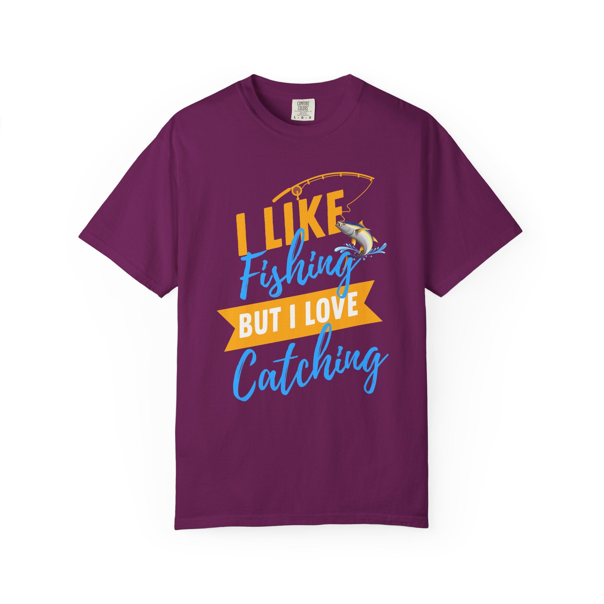 Fishing Lover's Unisex T-Shirt - Casual Tee for Fishing Enthusiasts, Perfect Gift for Father's Day, Fishing Trips, Summer Adventures