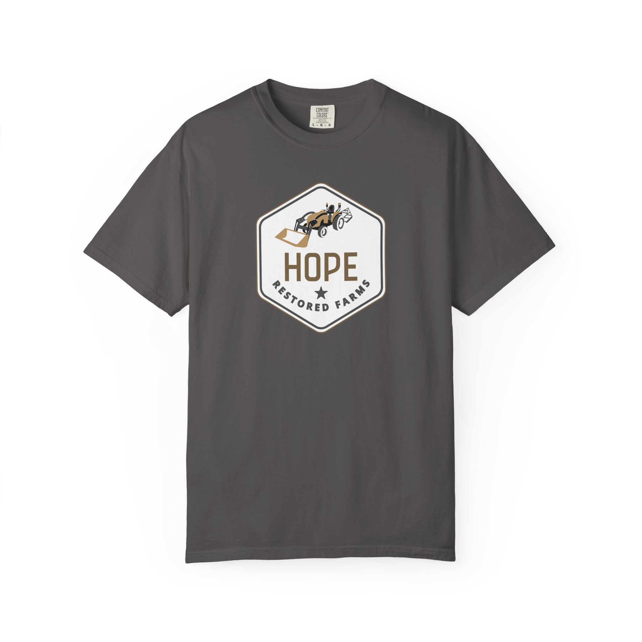 Hope Restored Unisex Garment-Dyed T-Shirt, Casual Wear, Inspirational Gift, Everyday Apparel, Eco-Friendly Tee