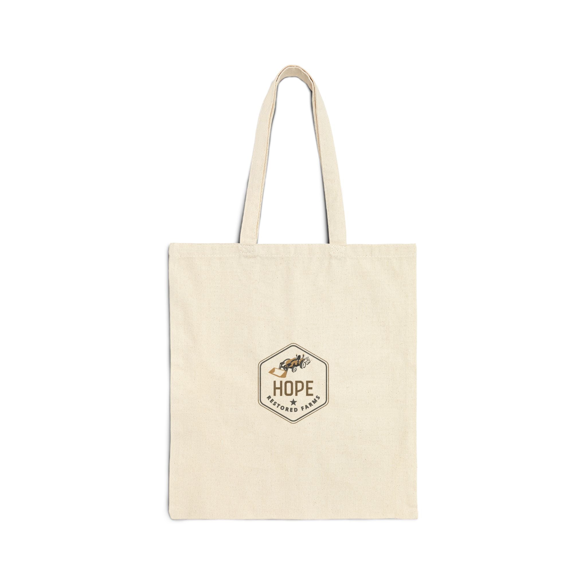 Hope Cotton Canvas Tote Bag | Eco-Friendly Shopper, Reusable Grocery Bag, Gift for Friends, Everyday Tote, Sustainable Style
