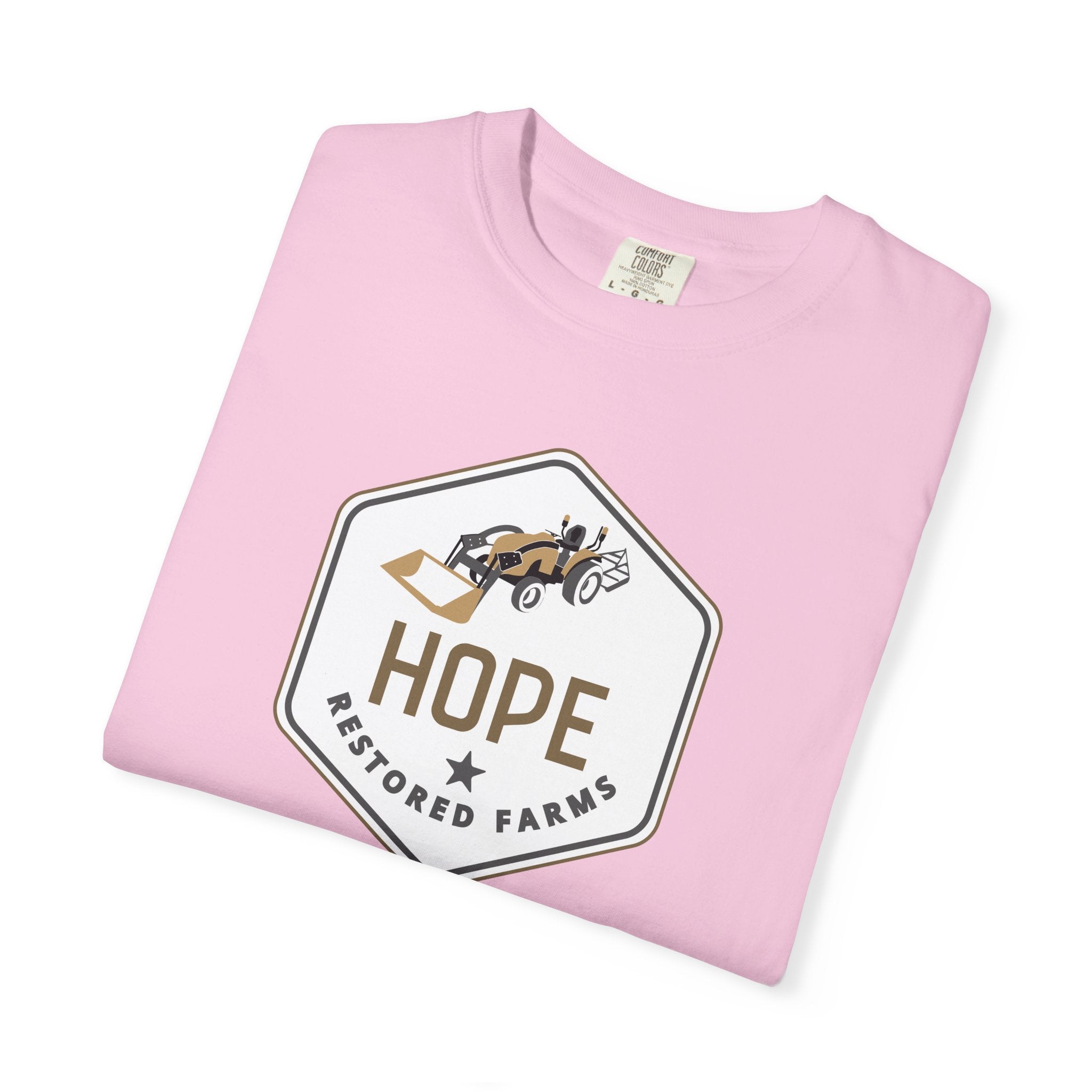 Hope Restored Unisex Garment-Dyed T-Shirt, Casual Wear, Inspirational Gift, Everyday Apparel, Eco-Friendly Tee