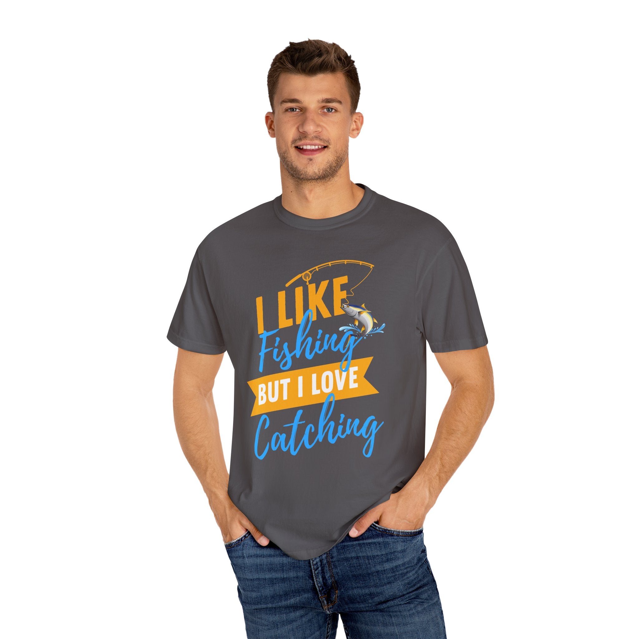 Fishing Lover's Unisex T-Shirt - Casual Tee for Fishing Enthusiasts, Perfect Gift for Father's Day, Fishing Trips, Summer Adventures