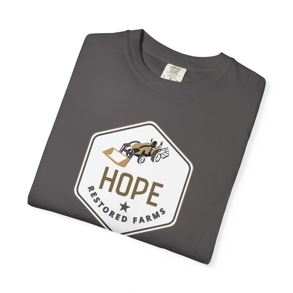 Hope Restored Unisex Garment-Dyed T-Shirt, Casual Wear, Inspirational Gift, Everyday Apparel, Eco-Friendly Tee