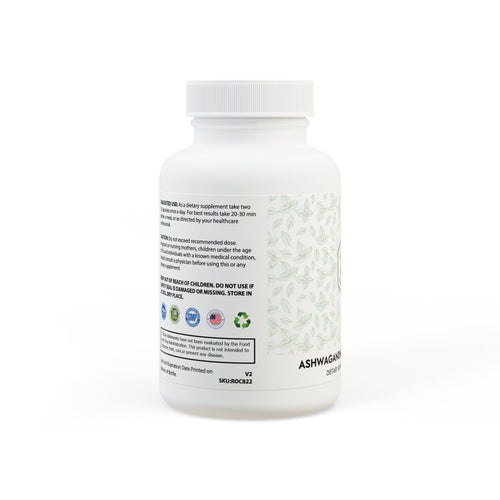 Ashwagandha and Black Pepper Supplement (60 capsules)
