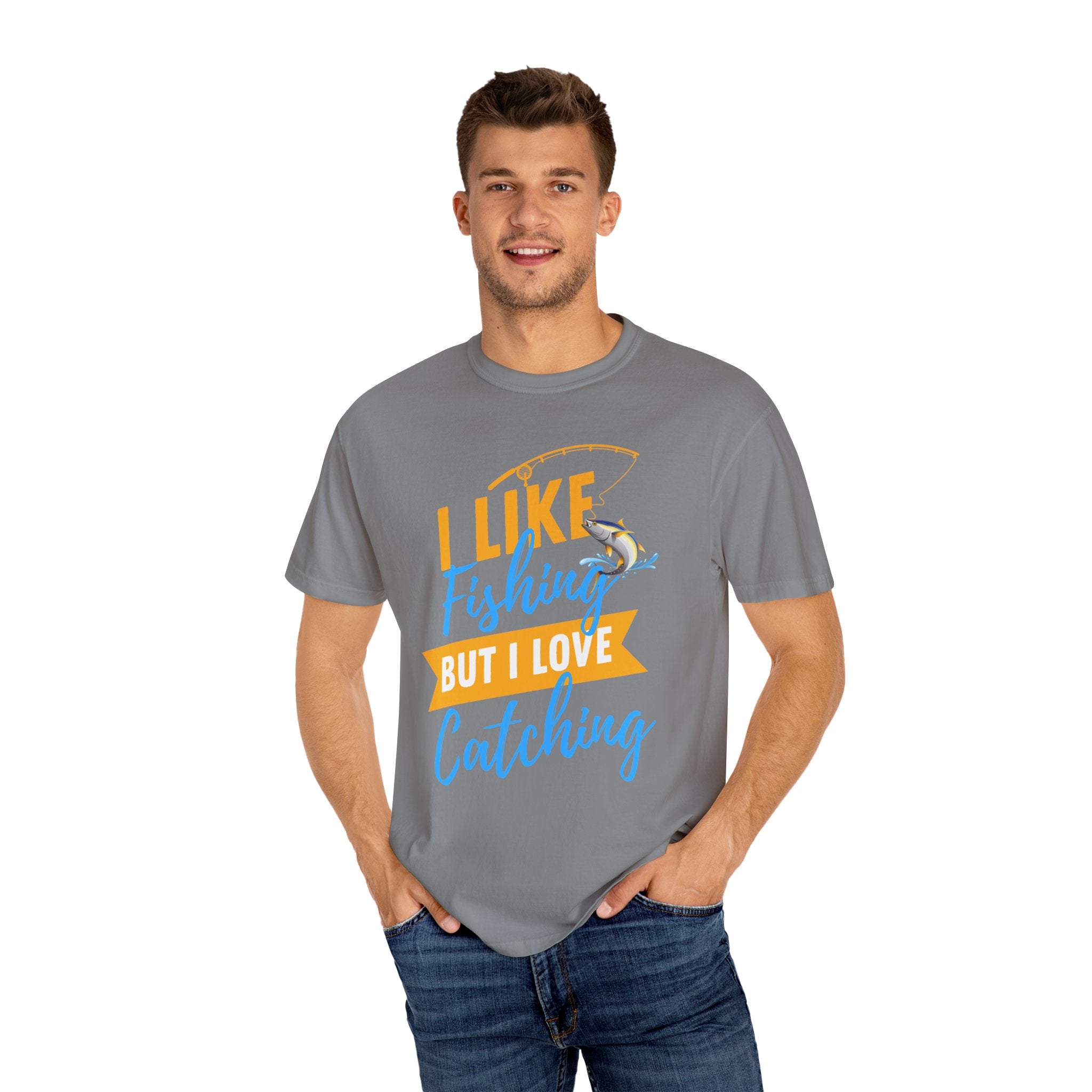 Fishing Lover's Unisex T-Shirt - Casual Tee for Fishing Enthusiasts, Perfect Gift for Father's Day, Fishing Trips, Summer Adventures