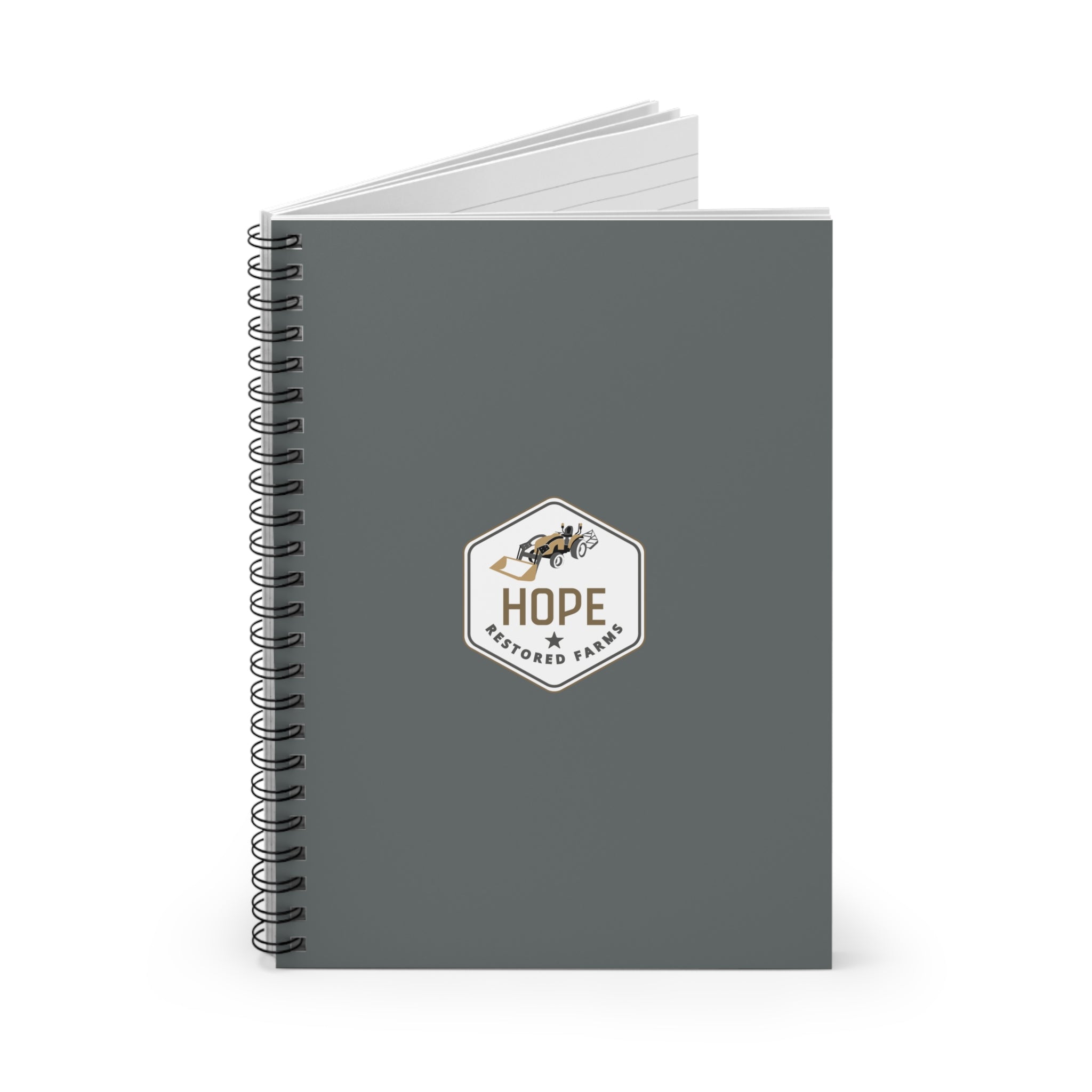 Hope Restored Ruled Spiral Notebook, Inspirational Journal, Writing Gift, Mental Health Tool, Personalized Gift, Motivational Note Pad