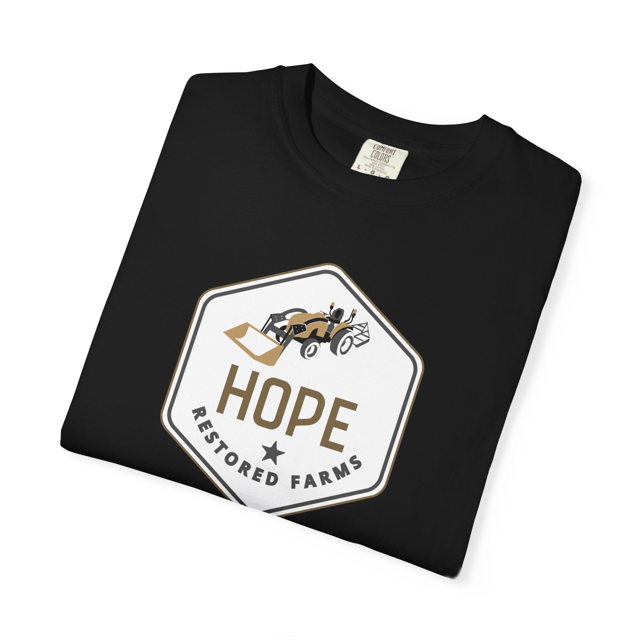 Hope Restored Unisex Garment-Dyed T-Shirt, Casual Wear, Inspirational Gift, Everyday Apparel, Eco-Friendly Tee