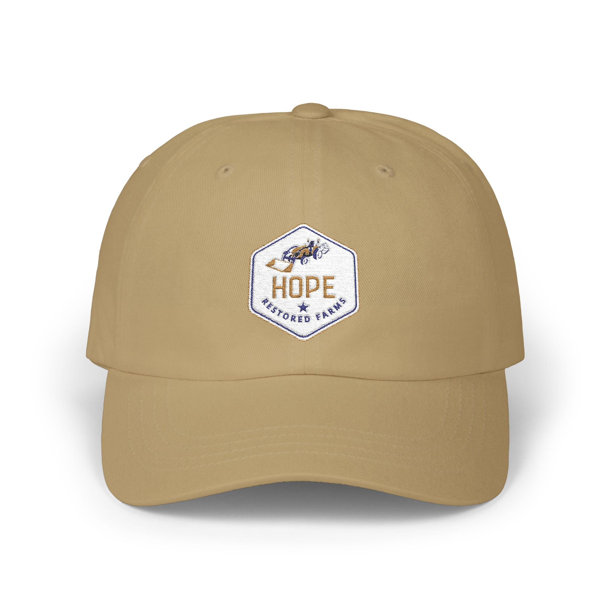 Hope Classic Dad Cap - Inspirational White Cap for Dad, Gift for Father's Day, Casual Accessories, Everyday Wear, Summer Style