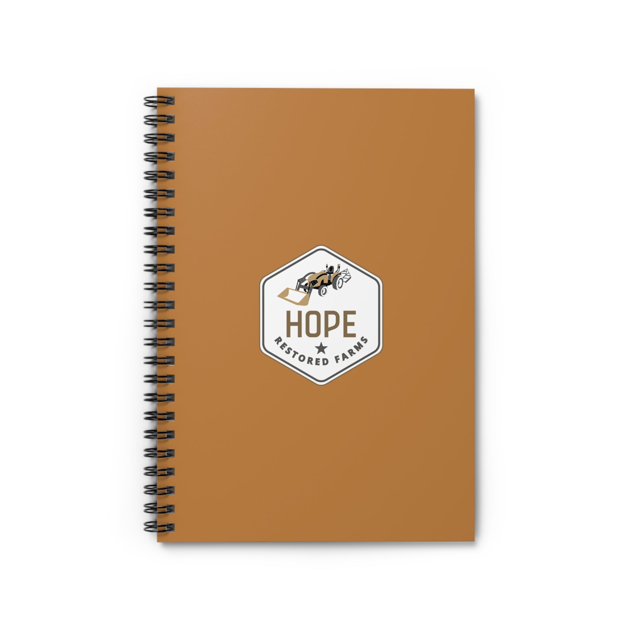 Hope Restored Ruled Spiral Notebook, Inspirational Journal, Writing Gift, Mental Health Tool, Personalized Gift, Motivational Note Pad