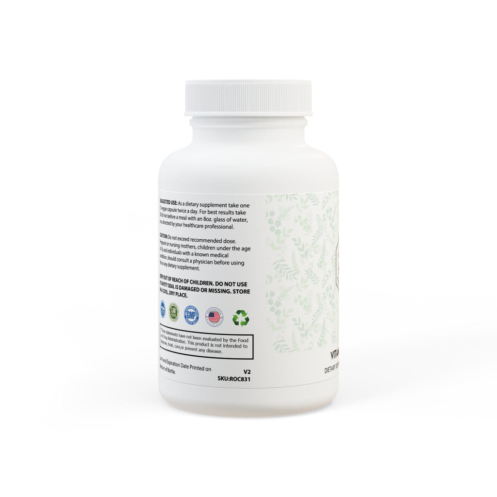 Vitamin K2 + D3 Supplement (60 Capsules)