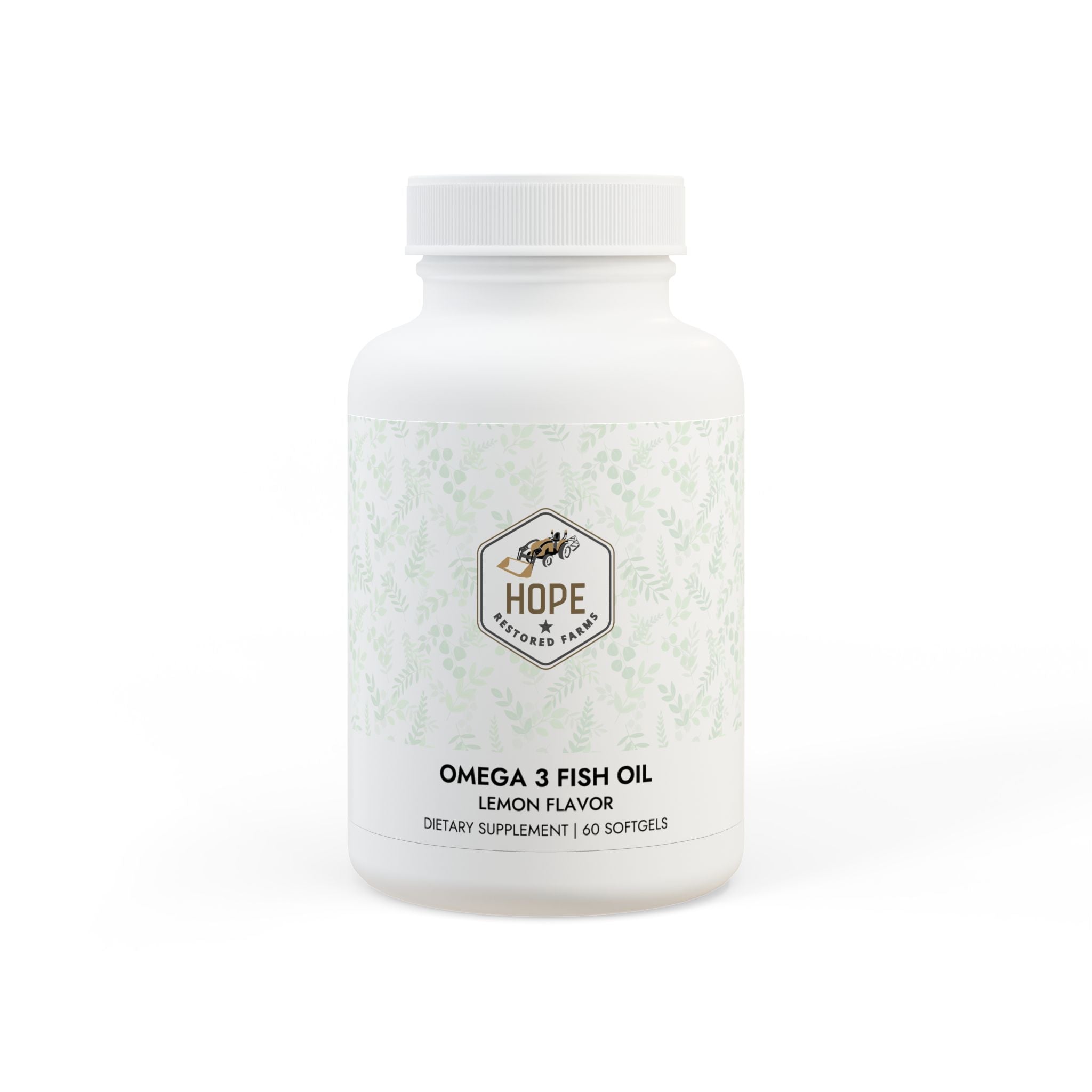 Omega 3 Fish Oil Supplement (60 Softgels)