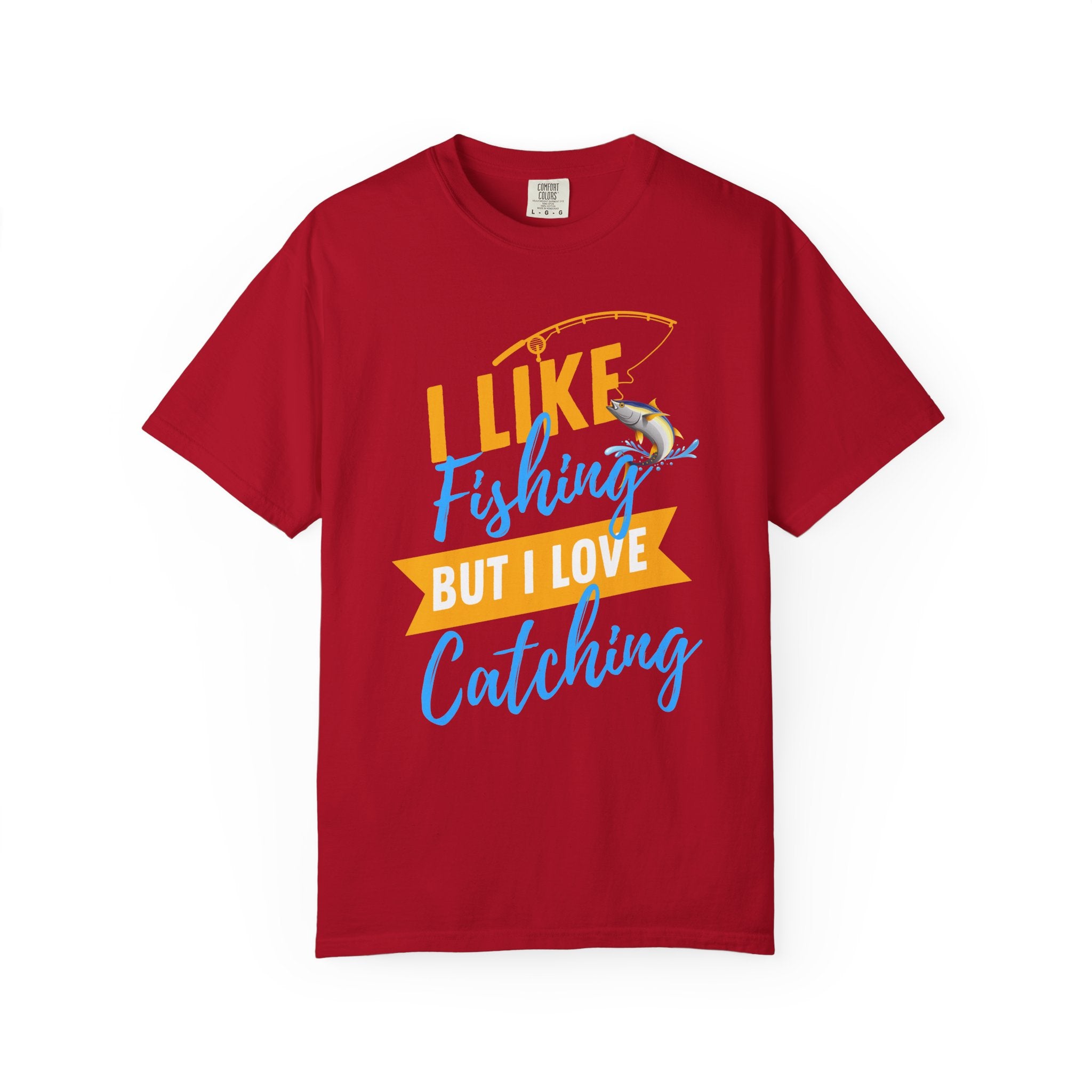 Fishing Lover's Unisex T-Shirt - Casual Tee for Fishing Enthusiasts, Perfect Gift for Father's Day, Fishing Trips, Summer Adventures